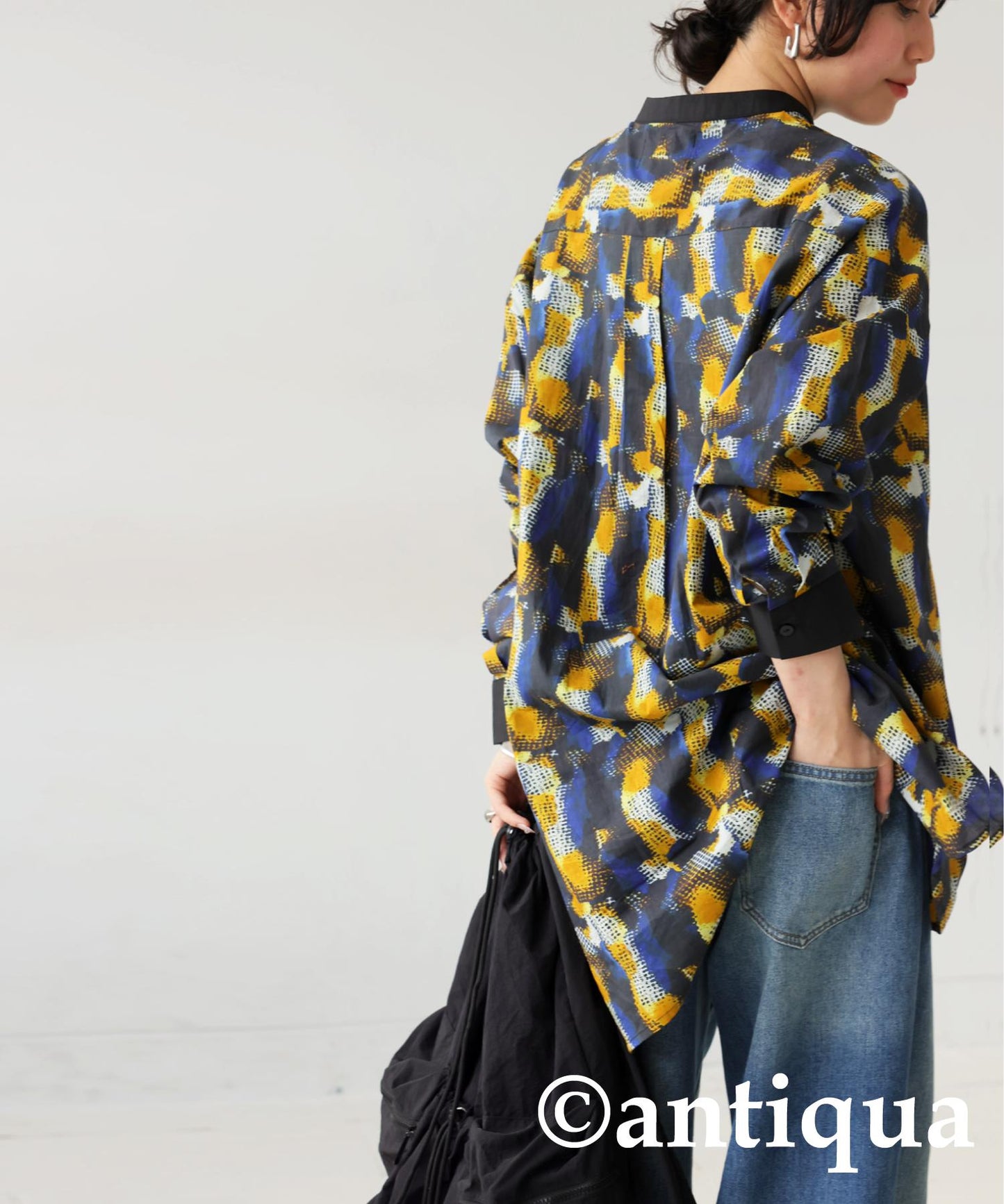 Ladies Art Print Shirt