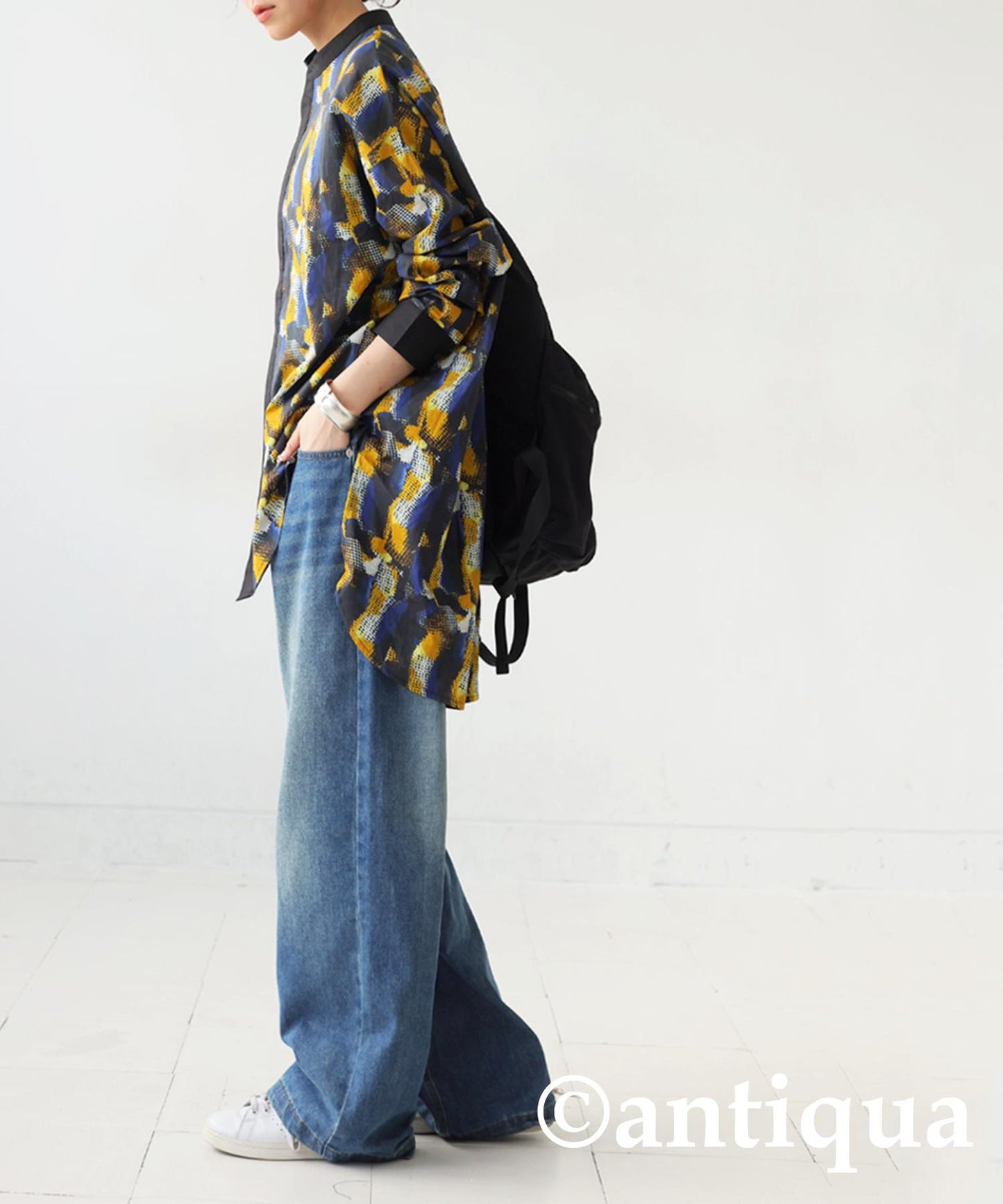 Ladies Art Print Shirt