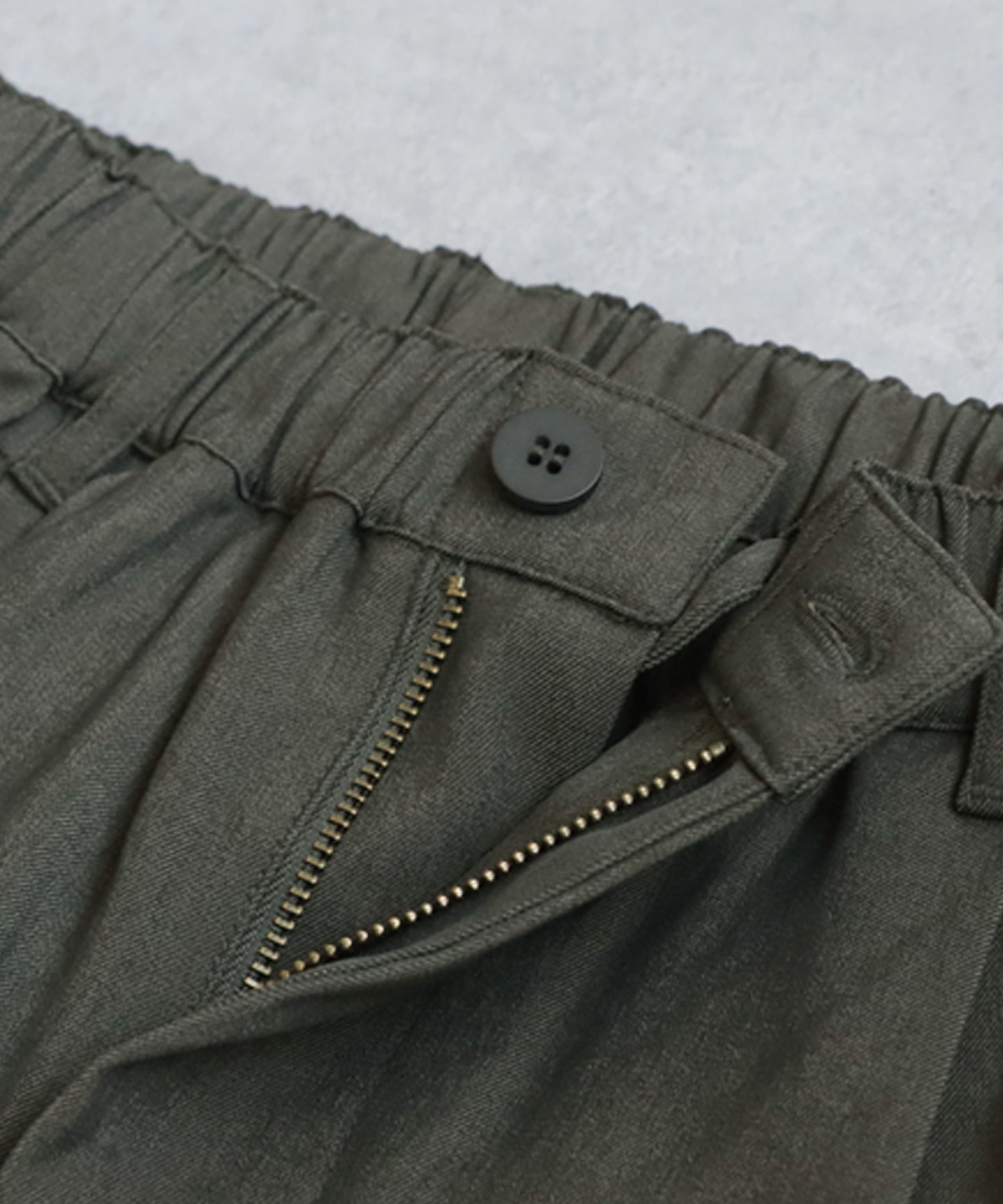 Asymmetrical Pocket Wide Pants Ladies