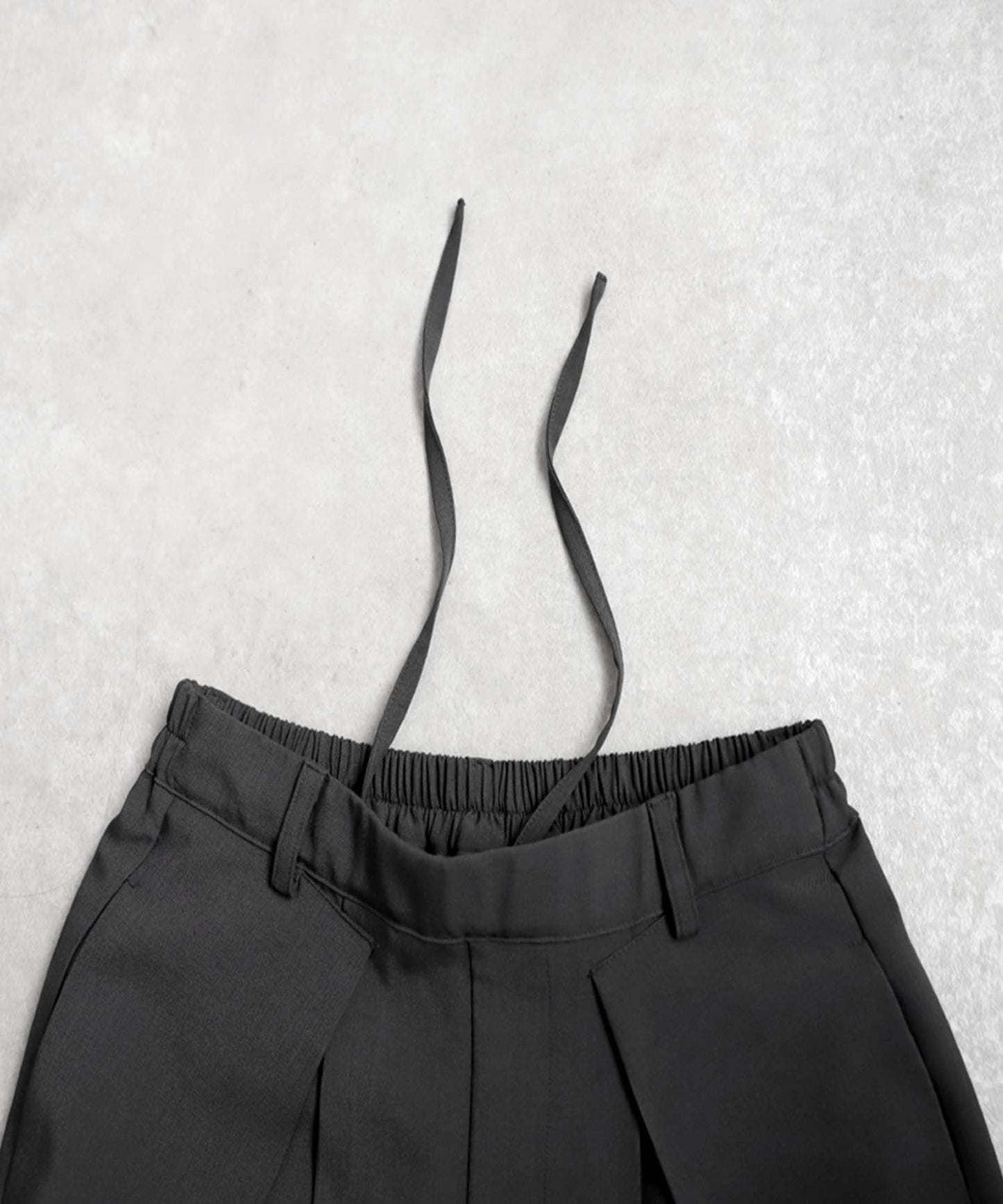 Men's Tuck Wide Pants