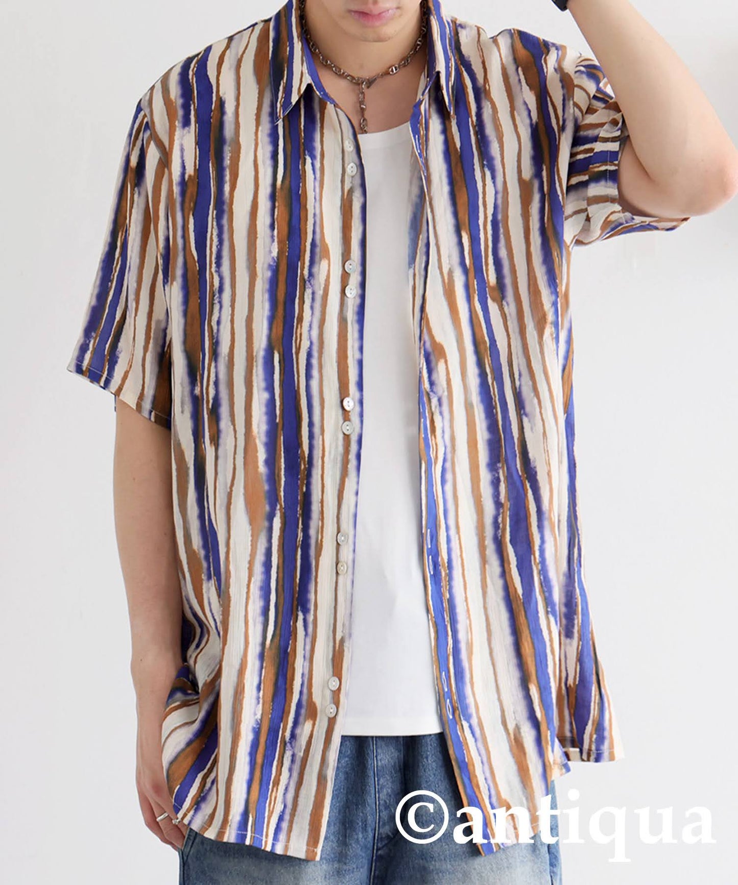 Men's Nuanced Pattern Shirt