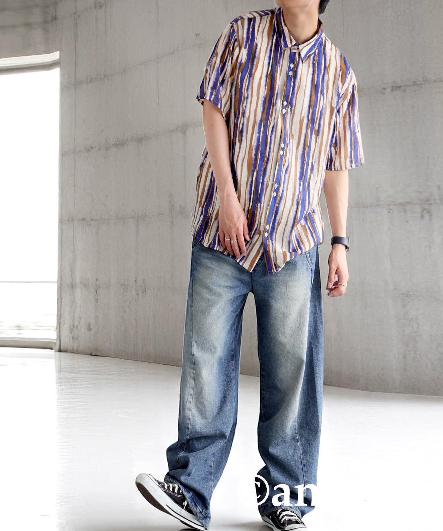 Men's Nuanced Pattern Shirt