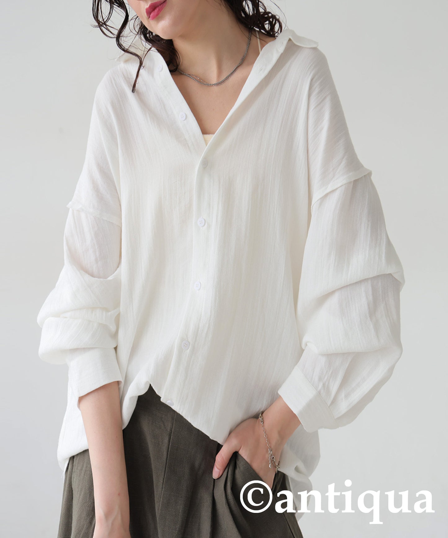 Ladies Linen Touch Shirt