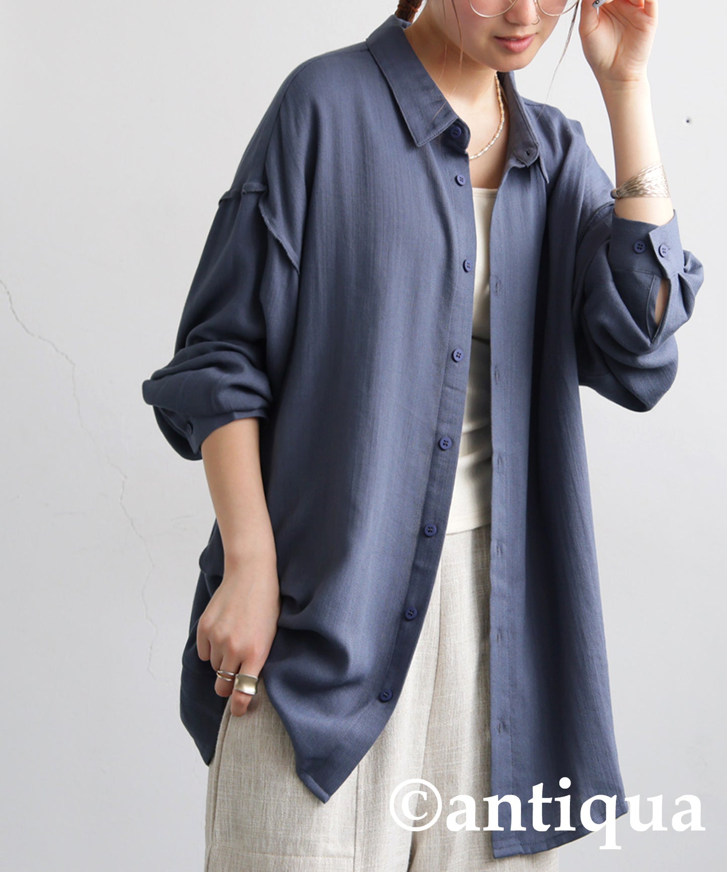 Ladies Linen Touch Shirt