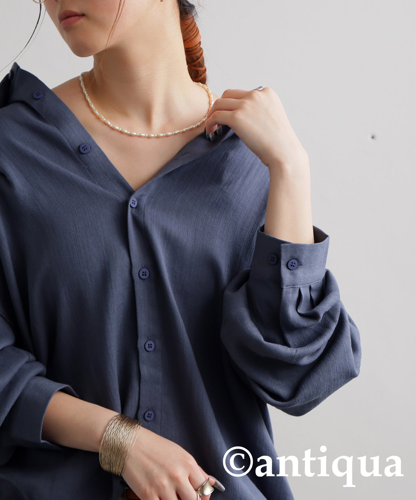 Ladies Linen Touch Shirt