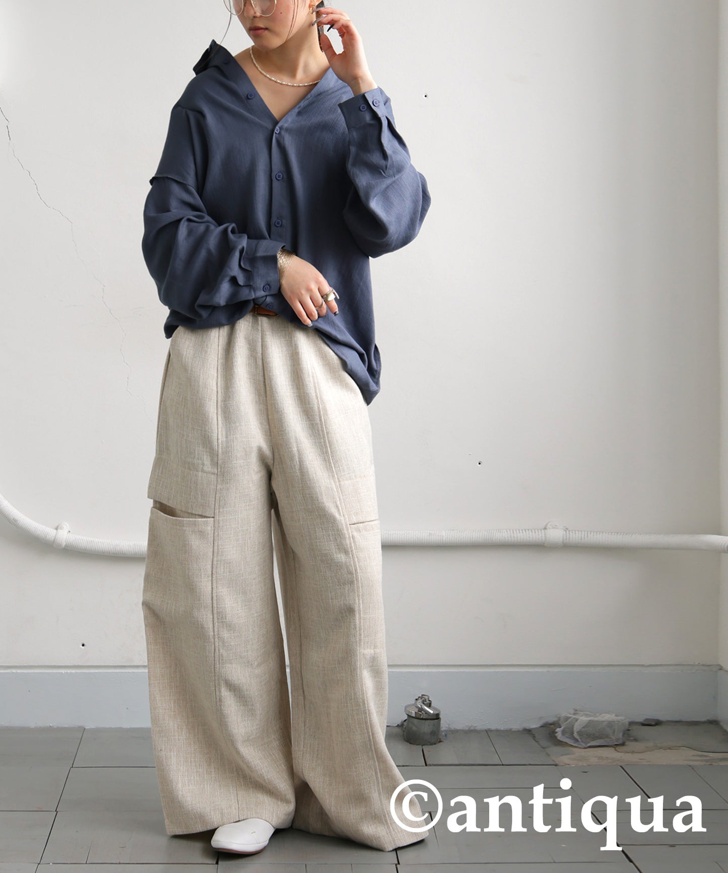 Ladies Linen Touch Shirt