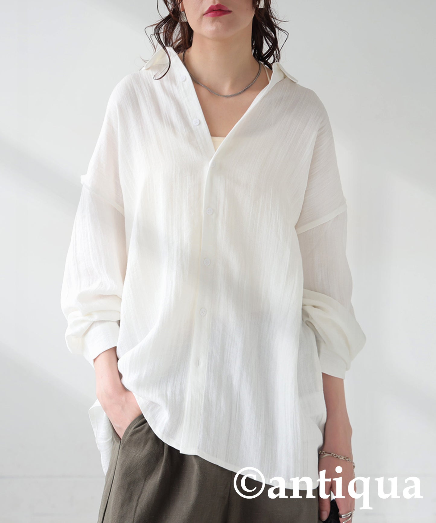 Ladies Linen Touch Shirt