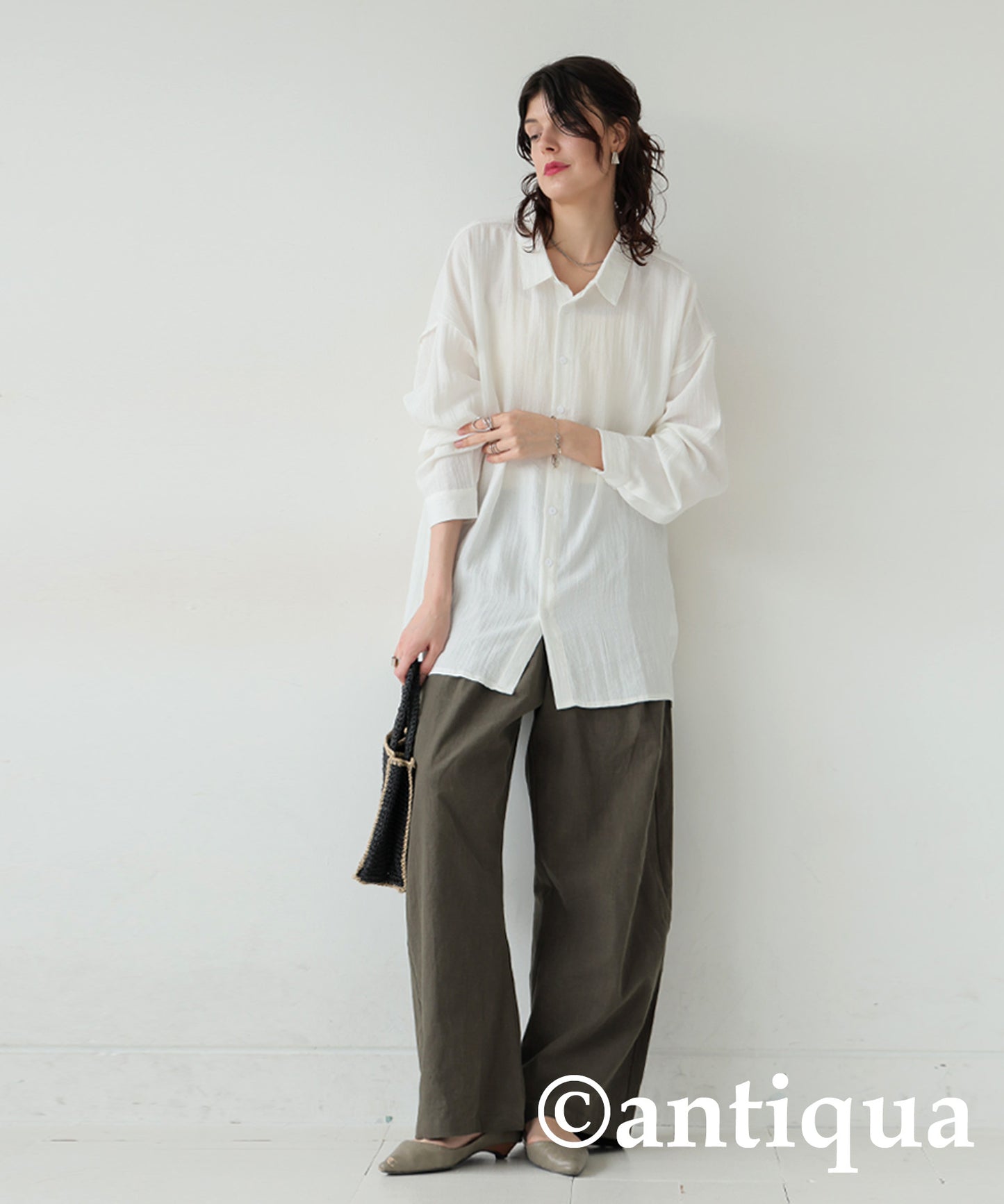 Ladies Linen Touch Shirt
