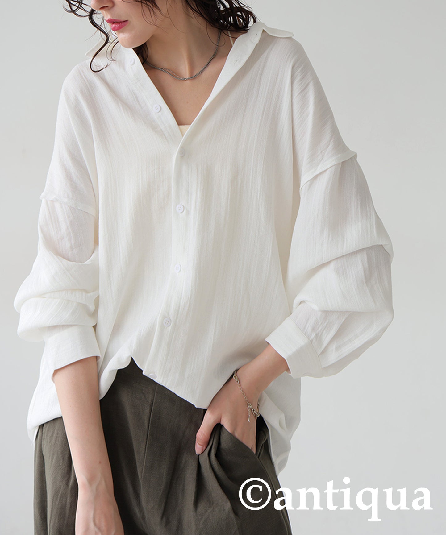 Ladies Linen Touch Shirt