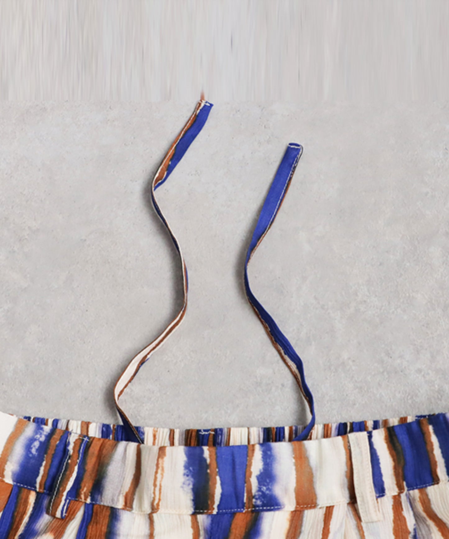 Ladies Art Print Wide Pants