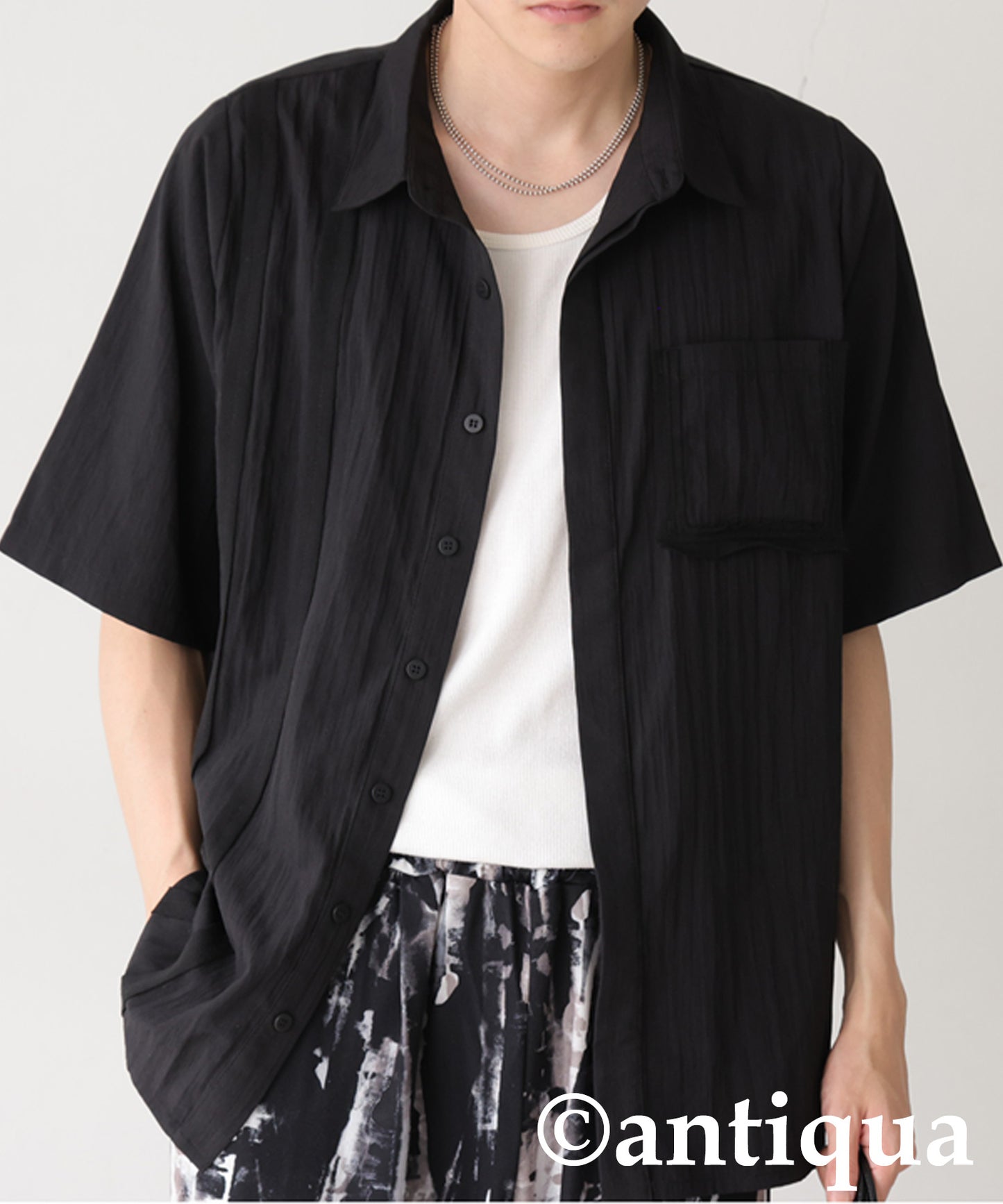 Men's Tape Design Shirt