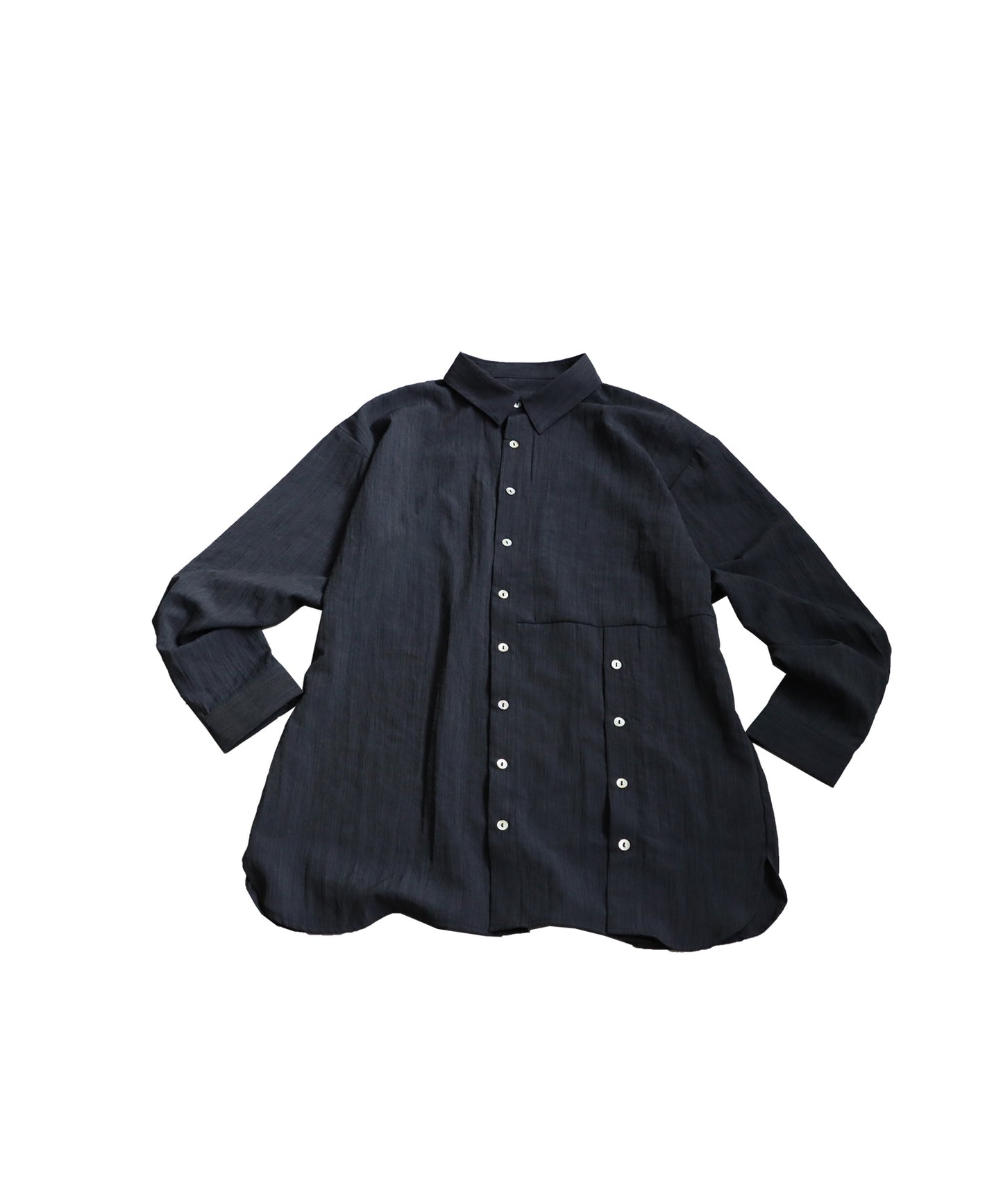 Asymmetrical Design Shirt Men's
