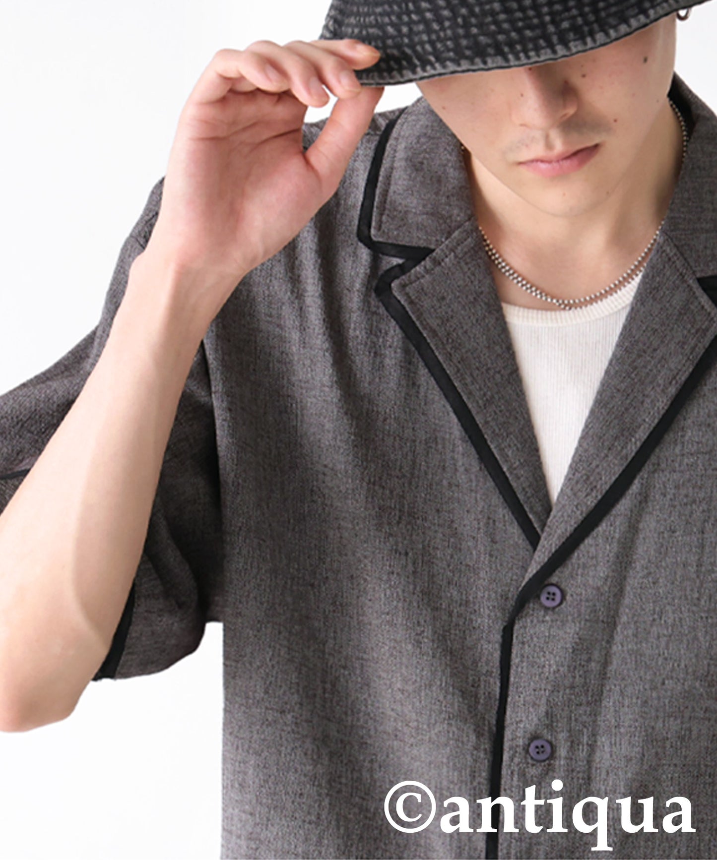 Men's Piping Design Shirt