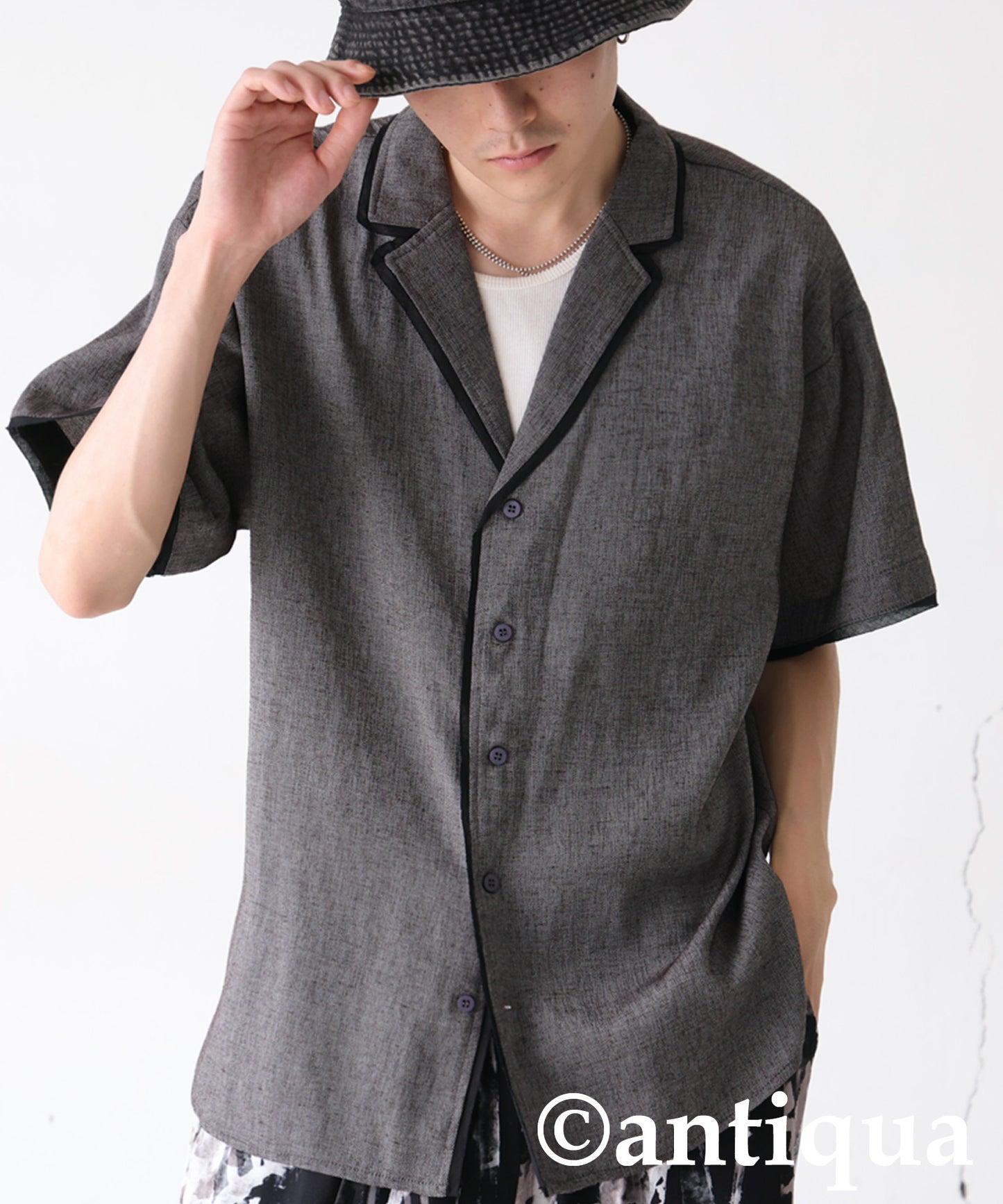 Men's Piping Design Shirt