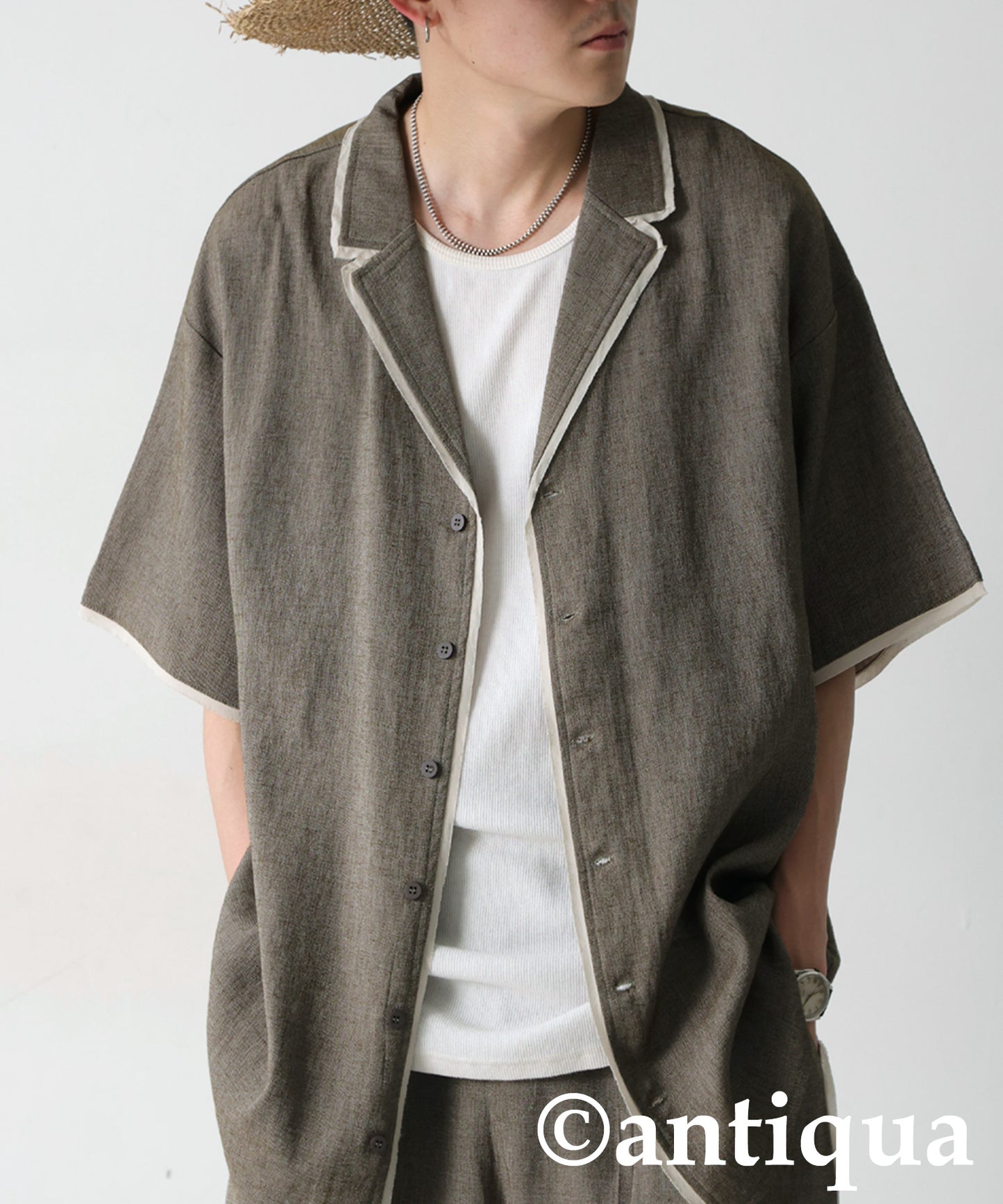 Men's Piping Design Shirt