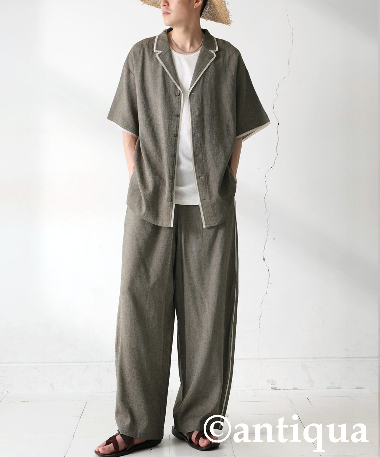 Men's Piping Design Shirt