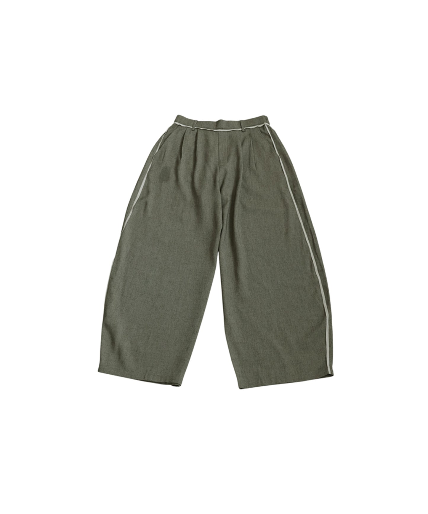 Piping Wide Pants Ladies