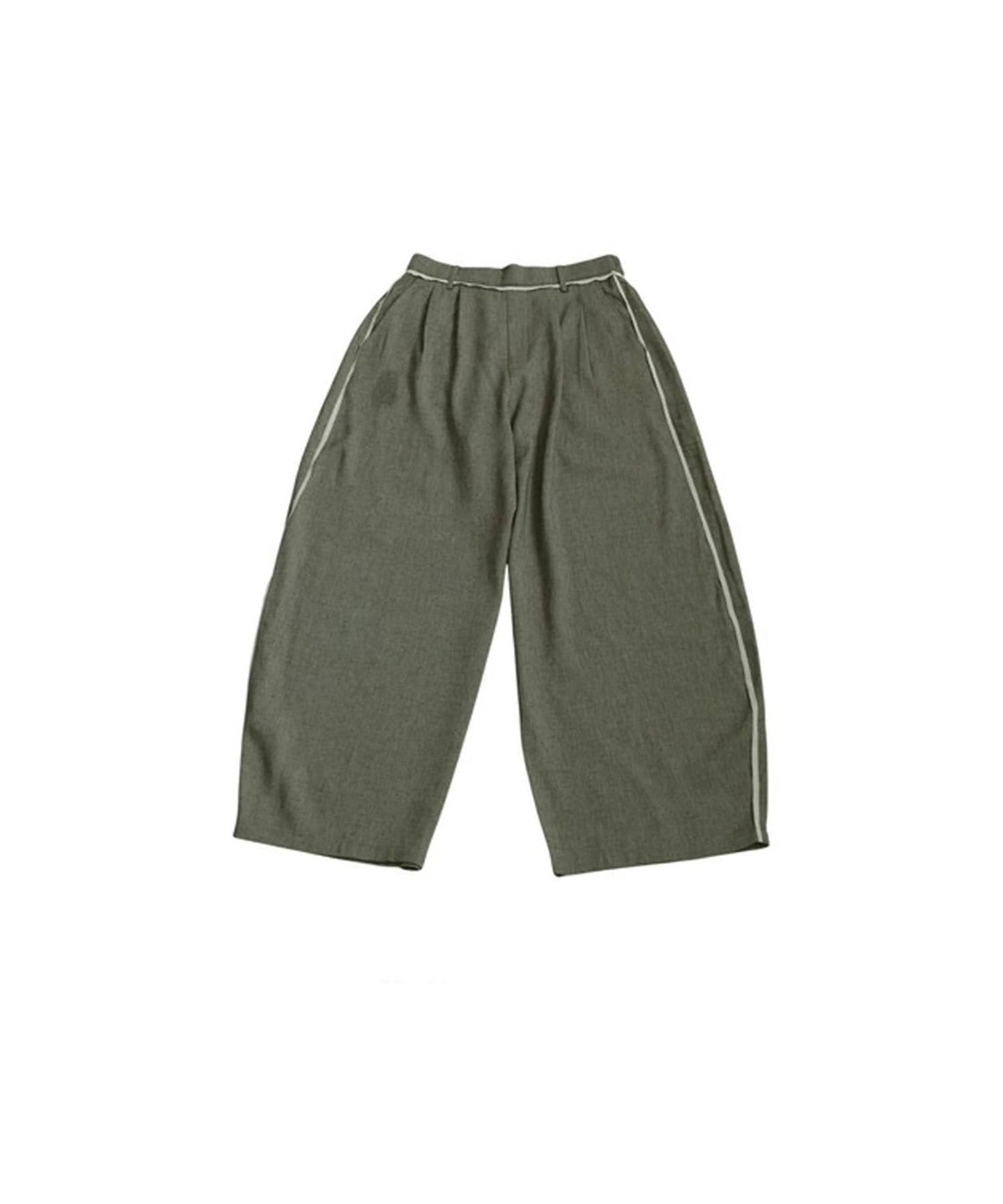 Piping Wide Pants Men's