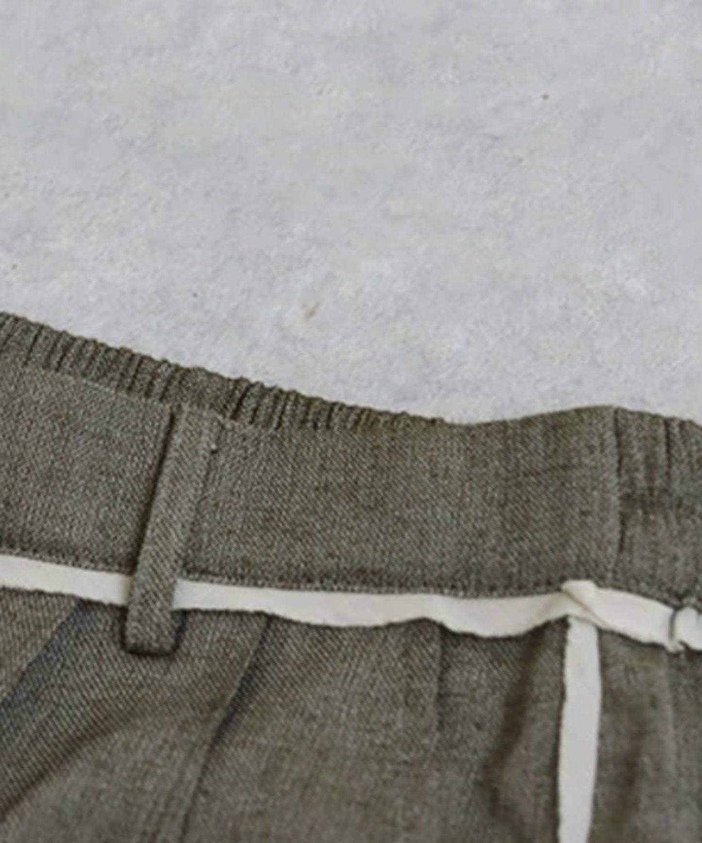 Piping Wide Pants Men's