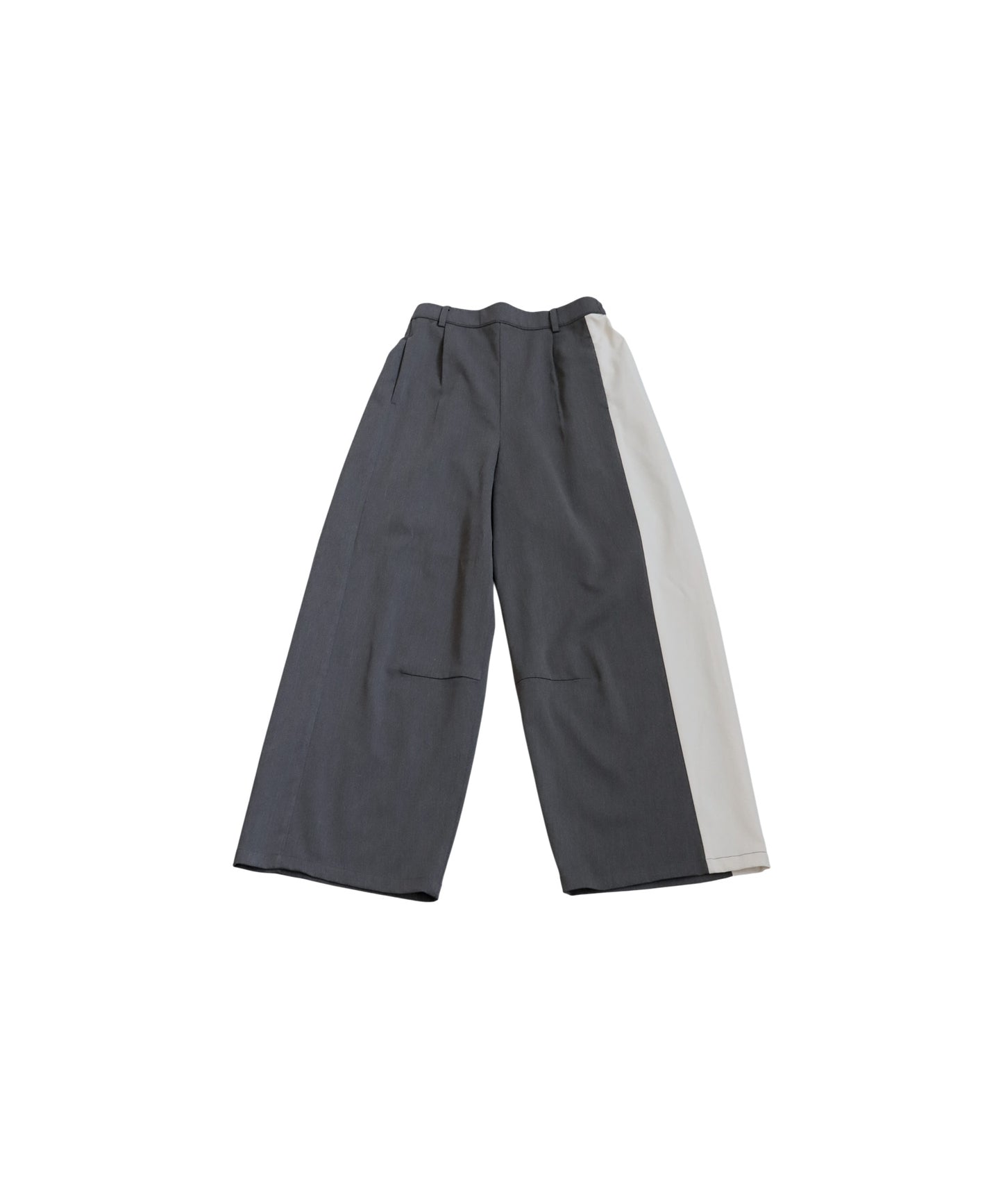 Color-Block Wide Pants Ladies