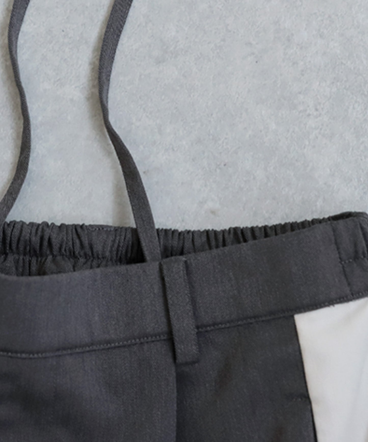 Color-Block Wide-Leg Pants Men's