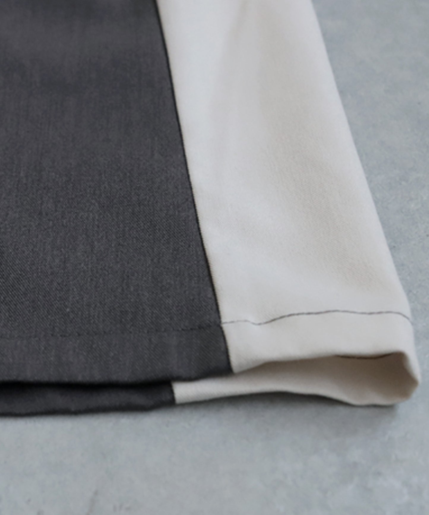 Color-Block Wide Pants Ladies