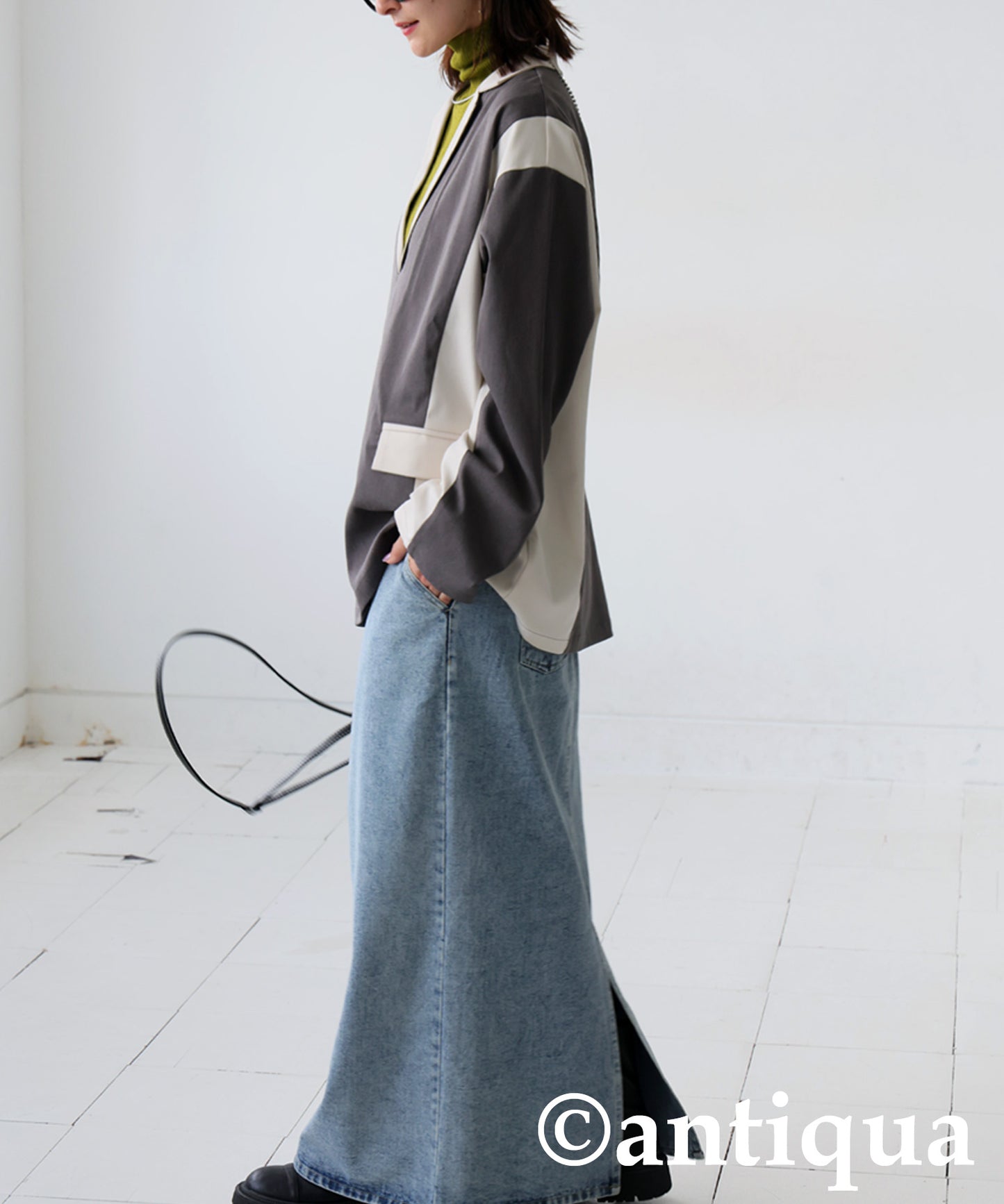 Color Scheme Switch Pullover Ladies