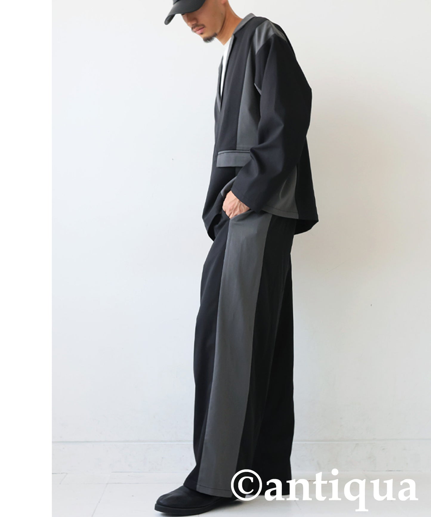 Color Scheme Switch Pullover Men's