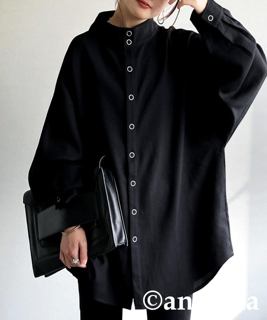 Stand Collar Shirt Ladies