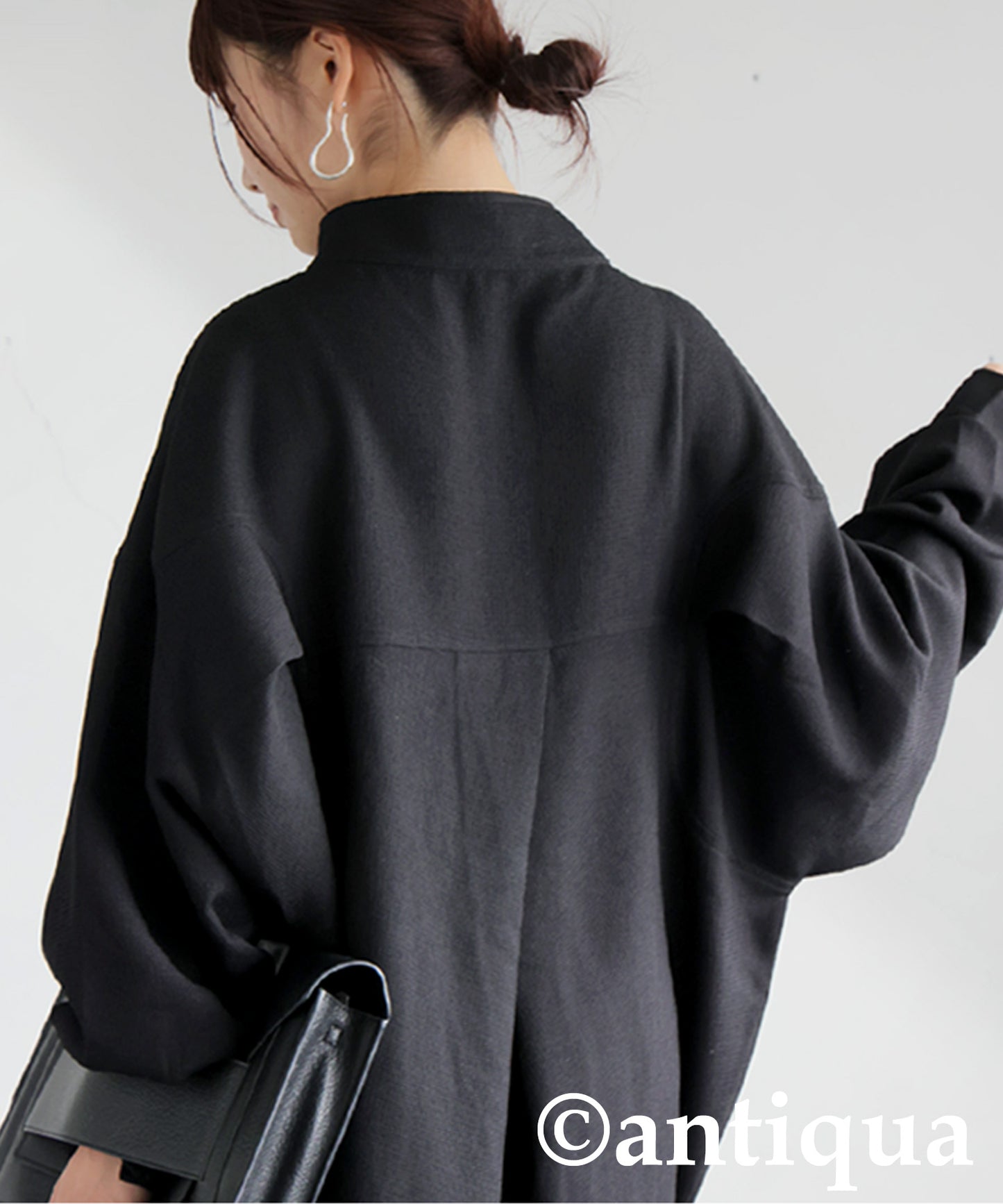 Stand Collar Shirt Ladies