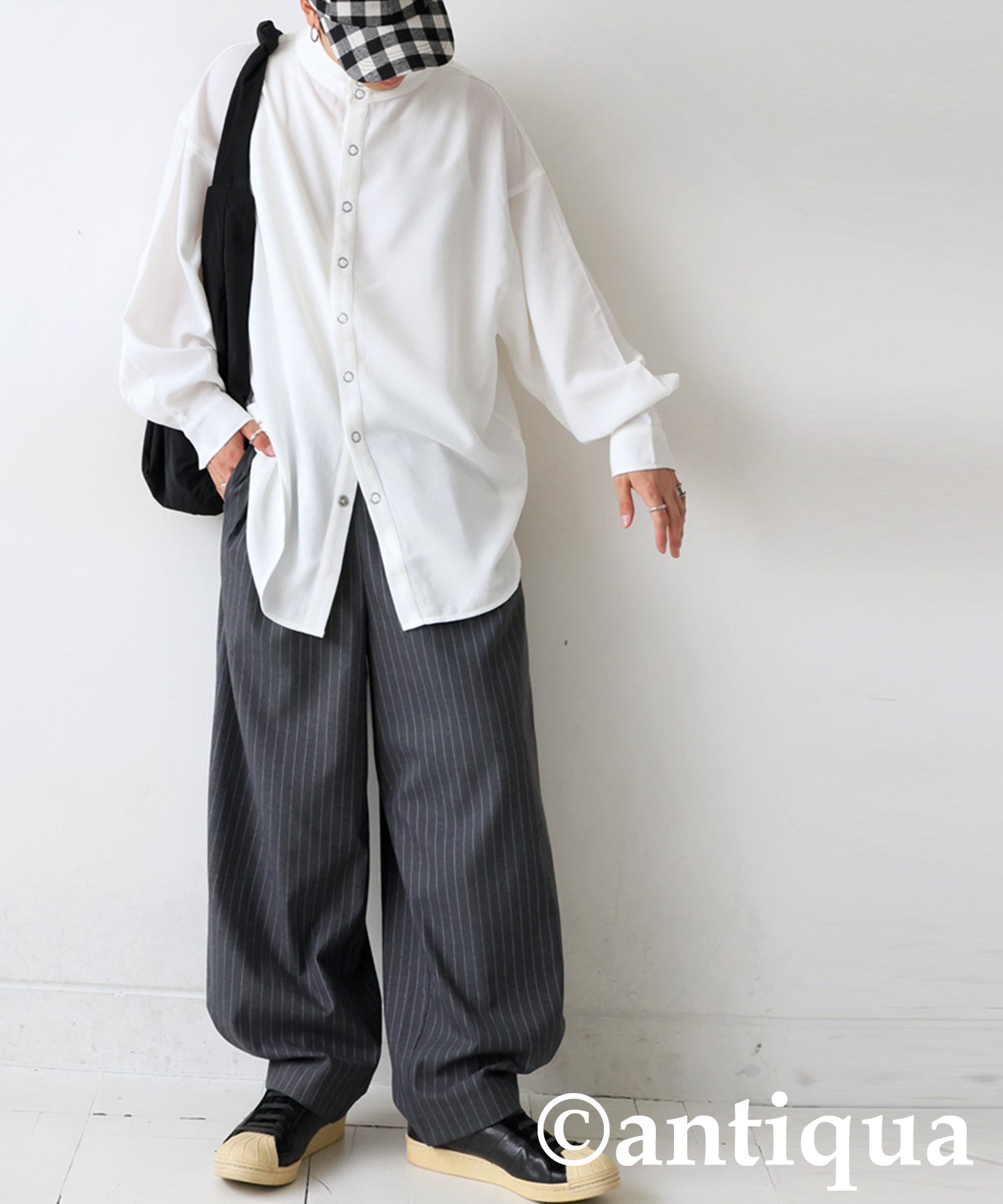 Stand Collar Shirt Men's