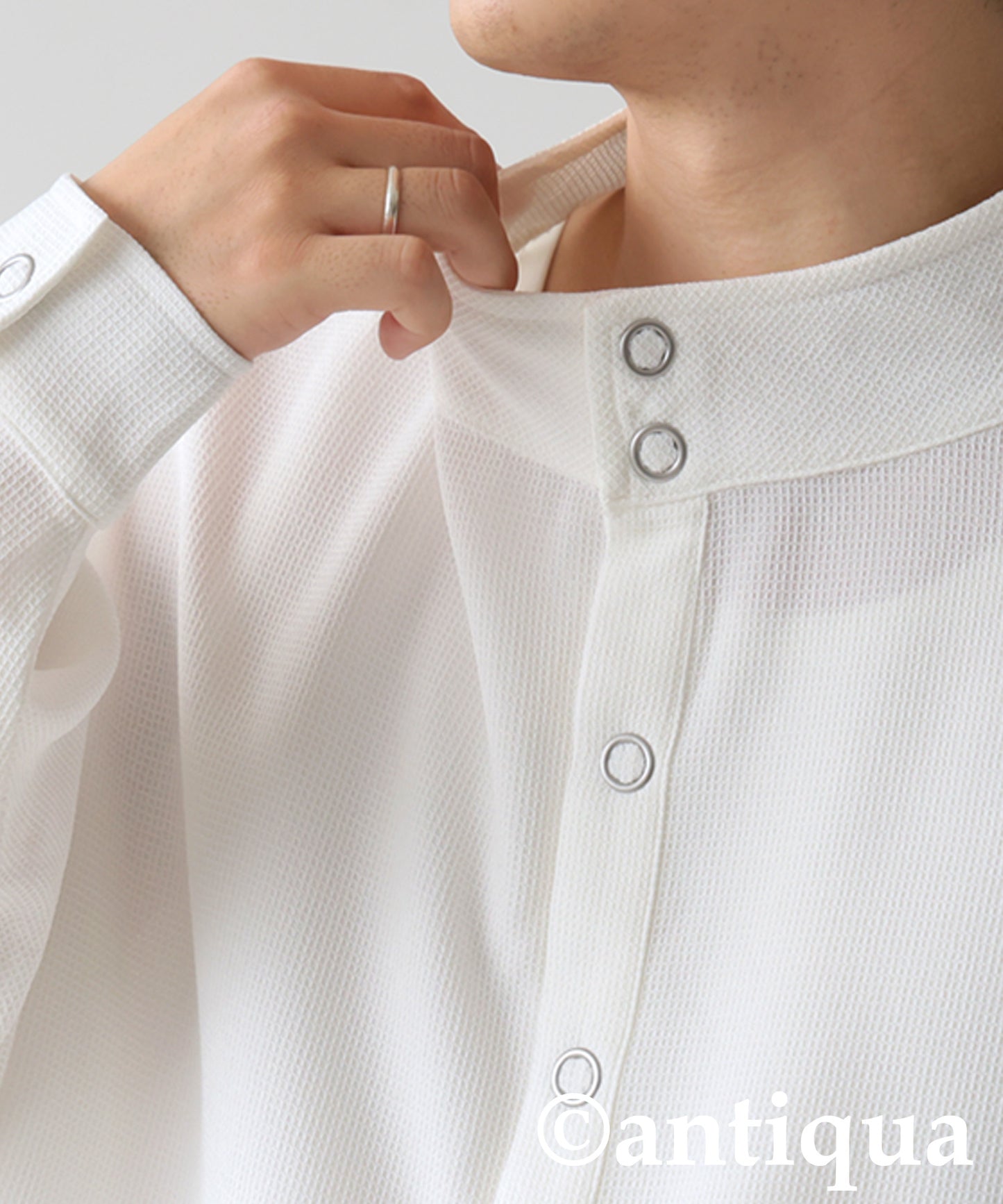 Stand Collar Shirt Men's