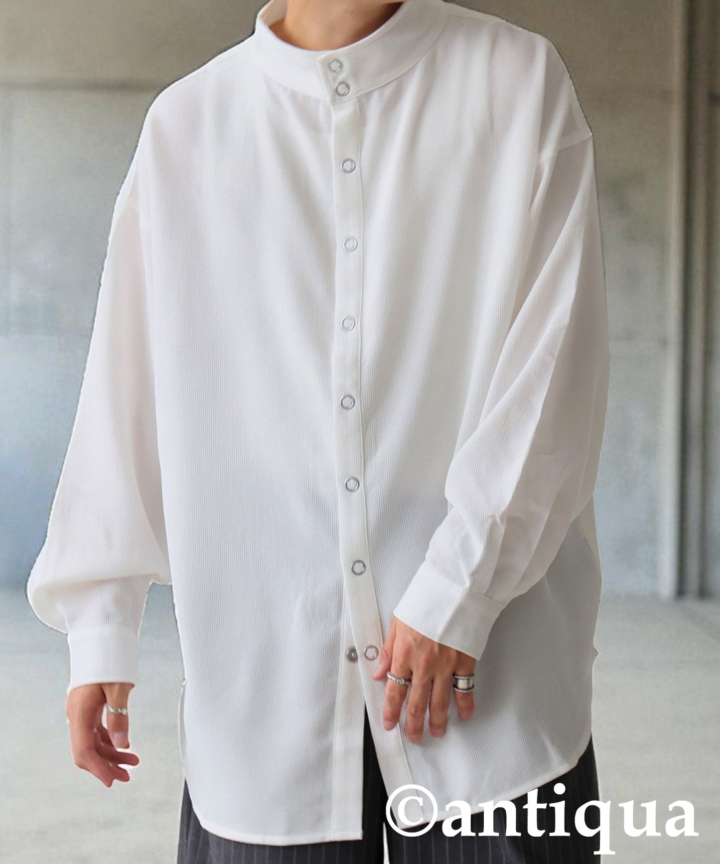 Stand Collar Shirt Men's