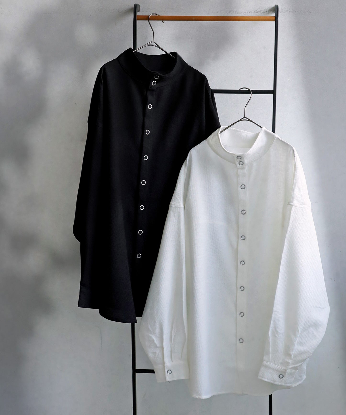 Stand Collar Shirt Men's