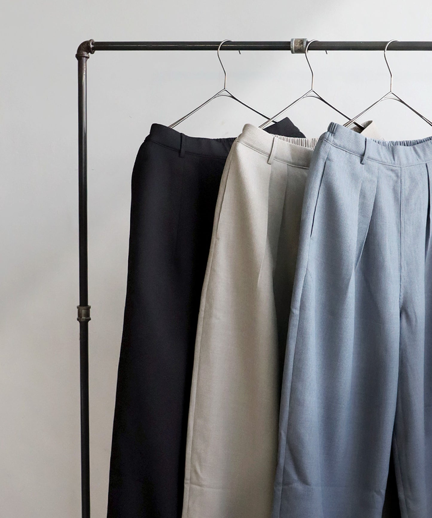 Pleated Wide-Leg Pants Ladies