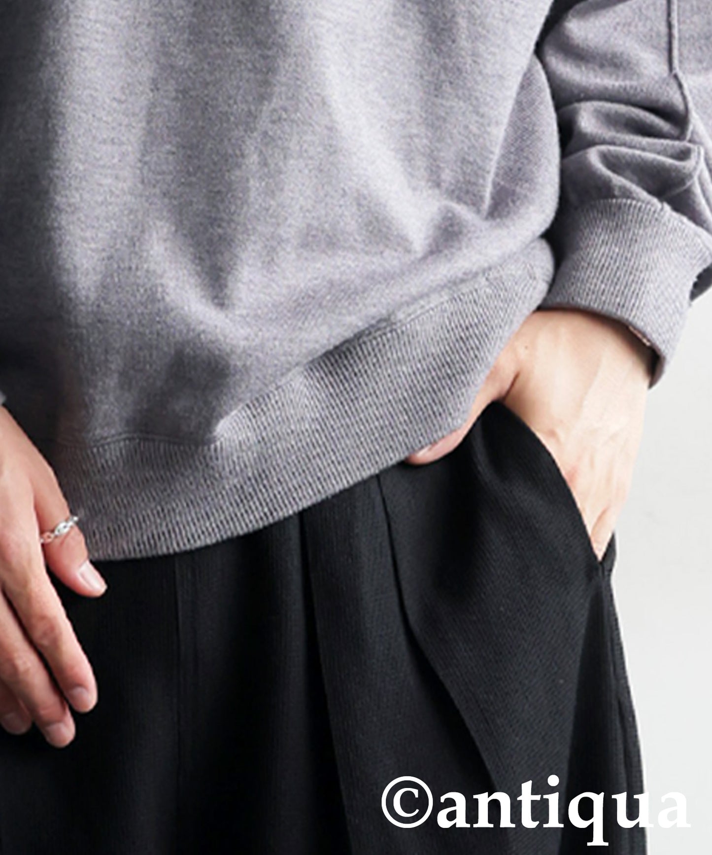 Pleated Wide-Leg Pants Men's