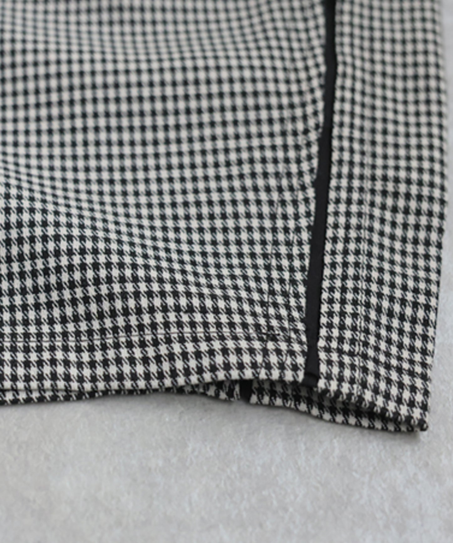 Houndstooth Wide Pants Ladies