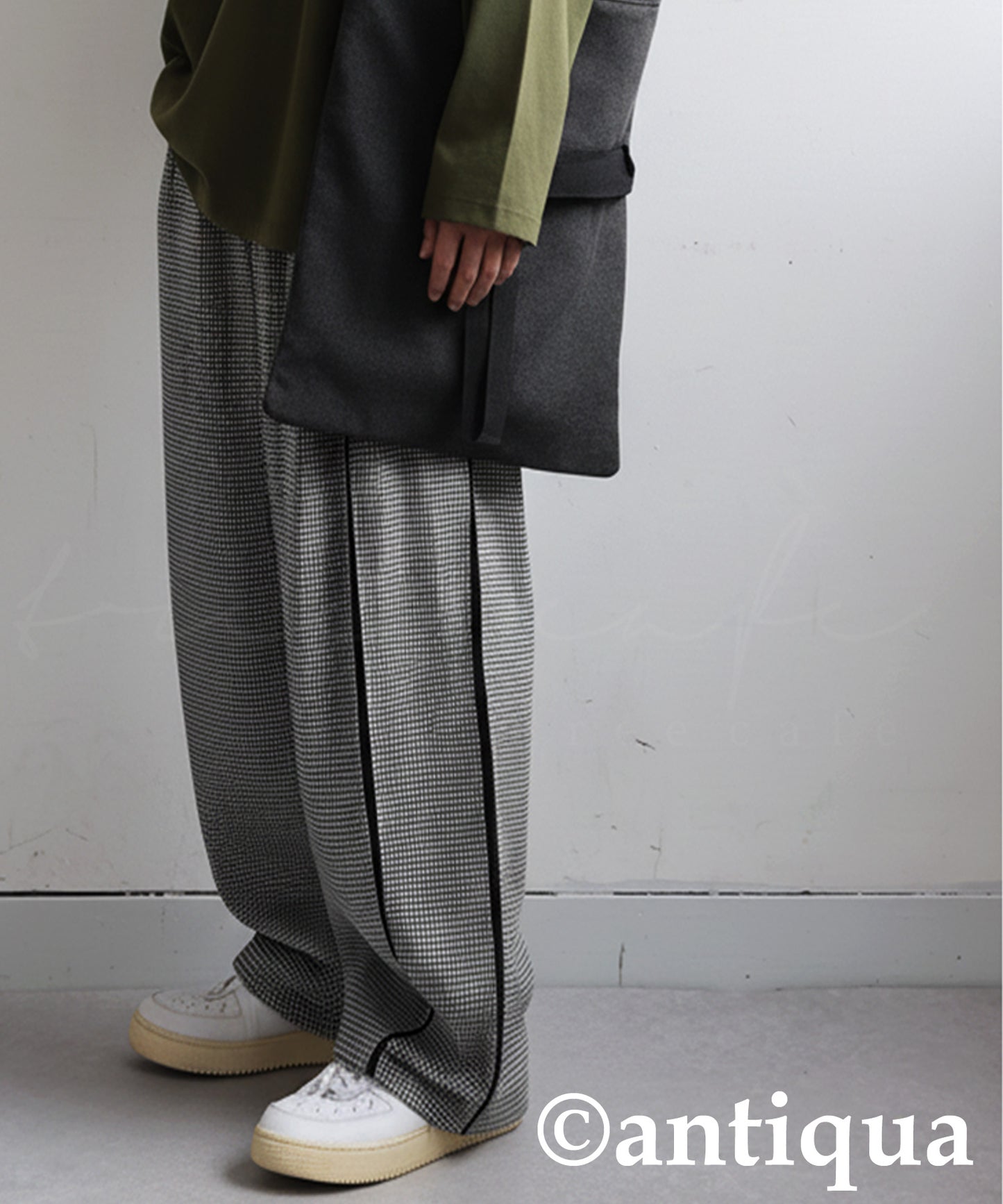 Houndstooth Wide Pants Men's