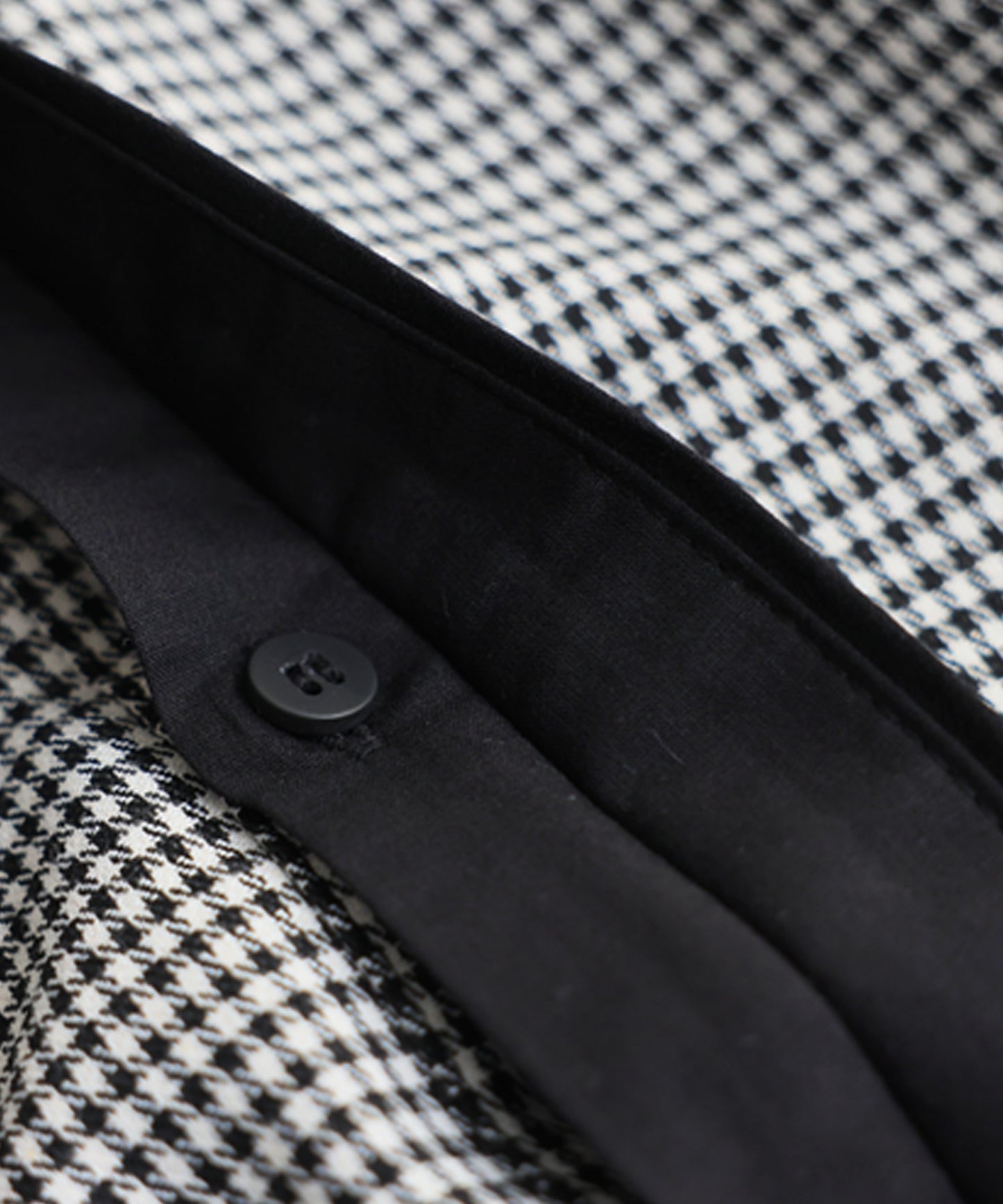 Houndstooth Line Design Shirt Men's