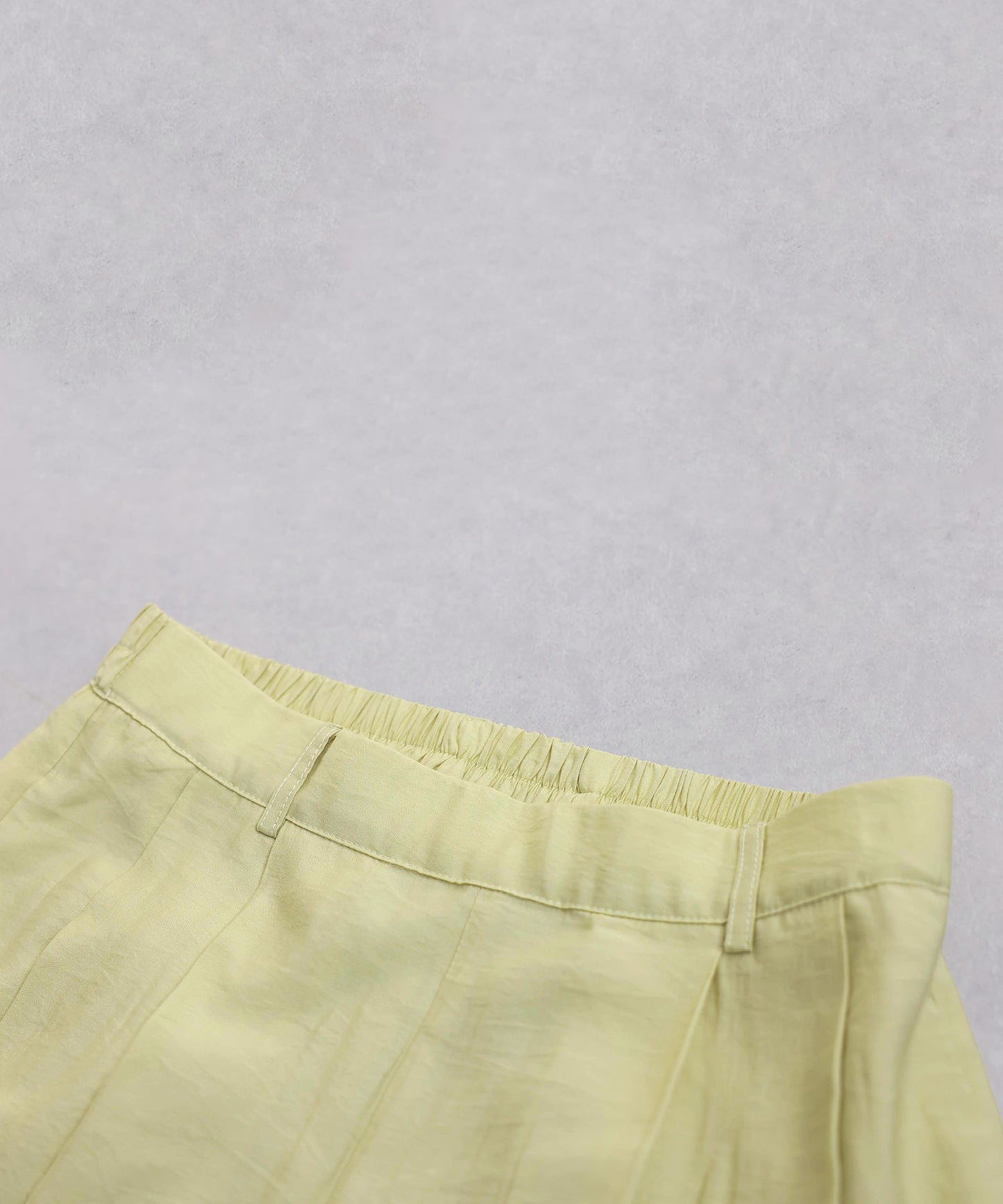 Wide-Pleated Pants Ladies