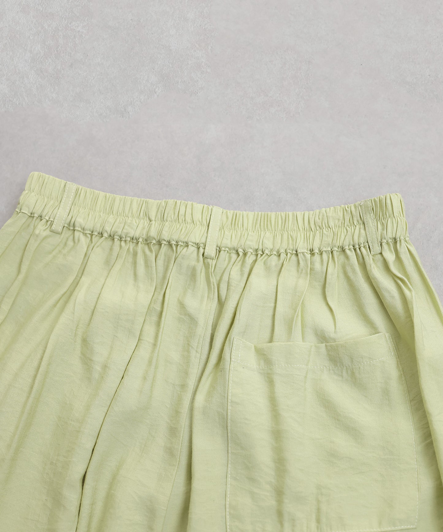 Wide-Pleated Pants Men's