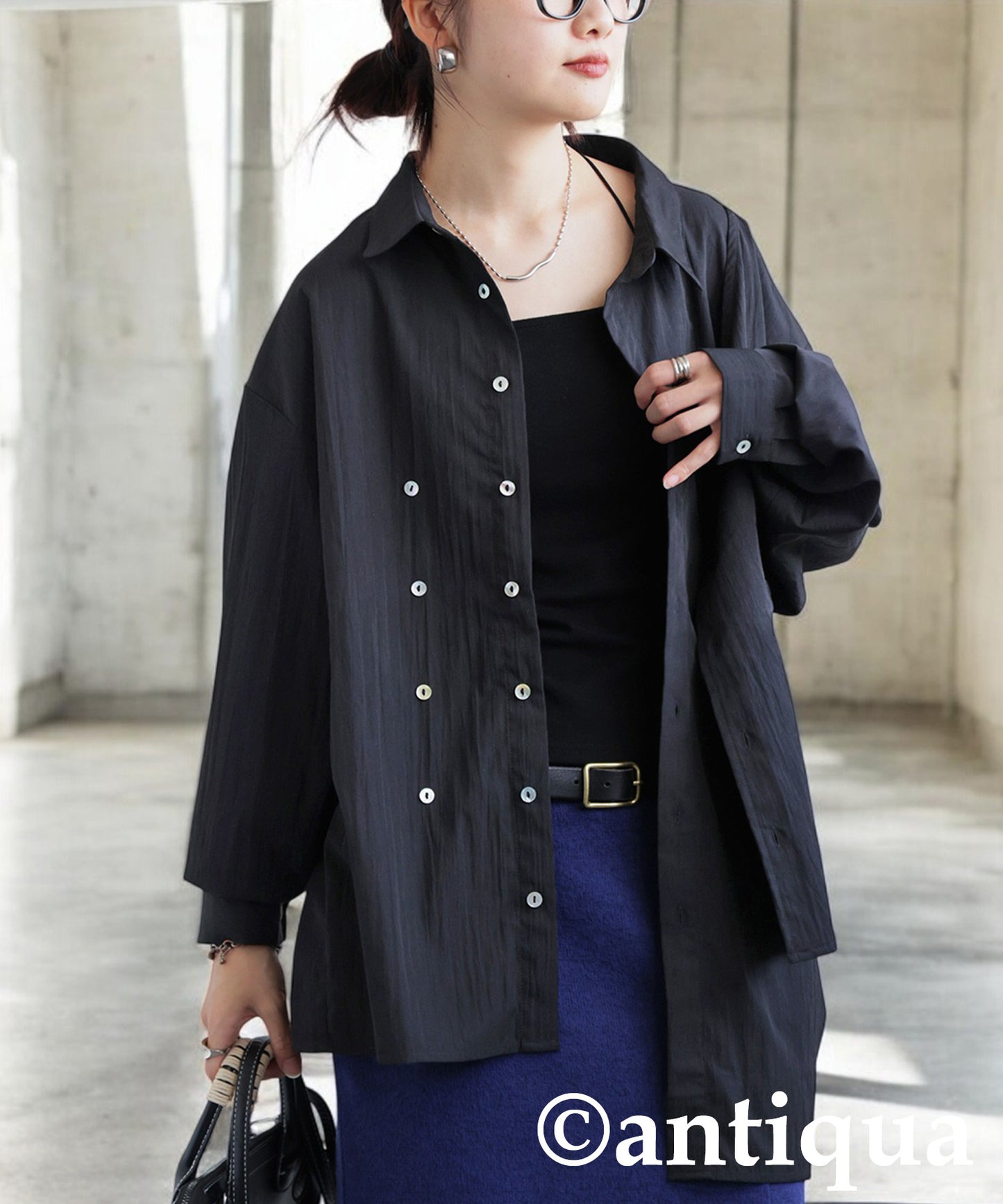 Stepped Shirt Ladies