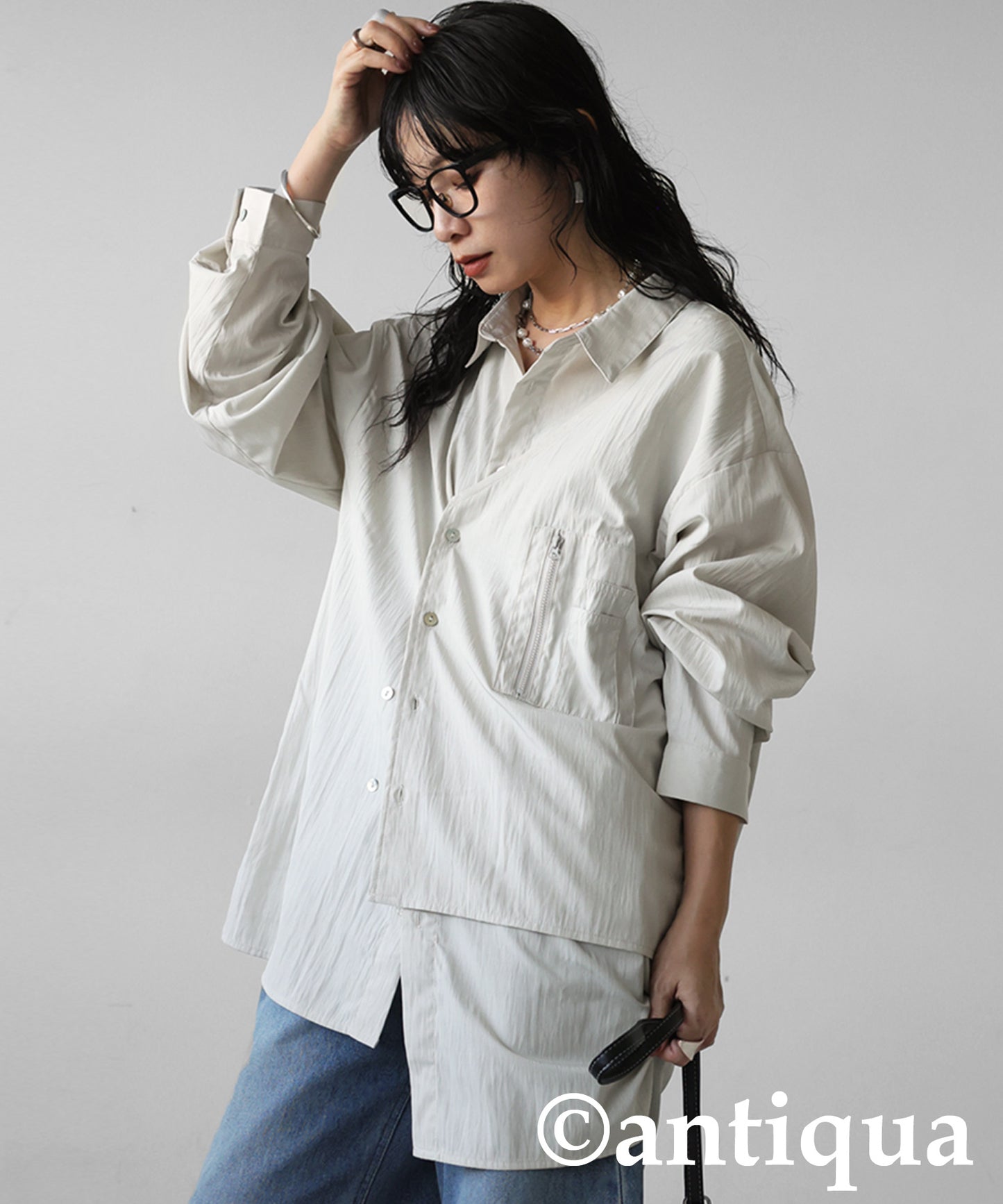 Stepped Shirt Ladies