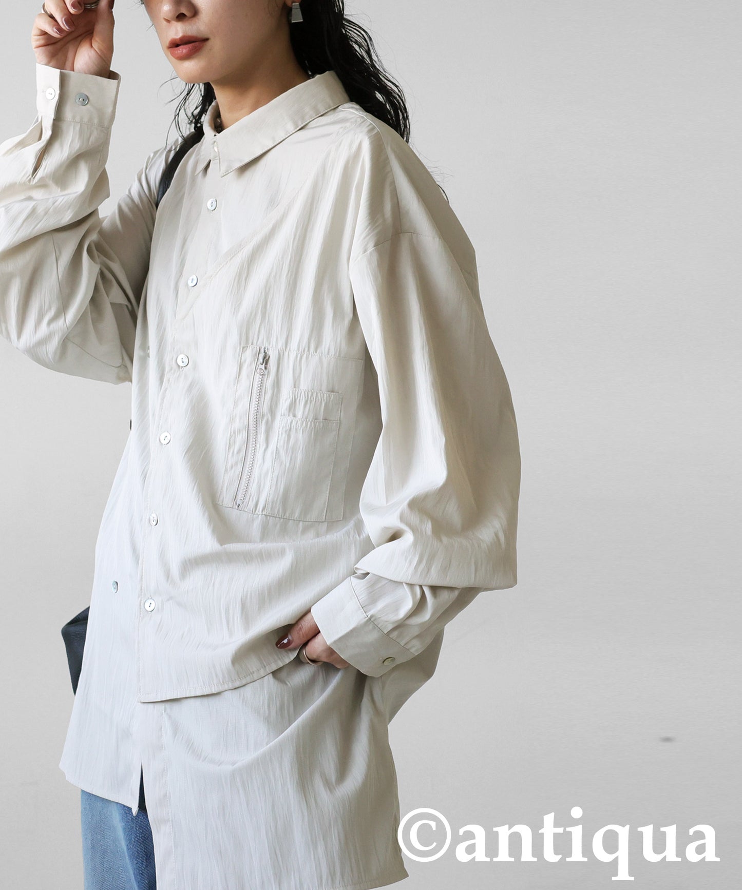 Stepped Shirt Ladies