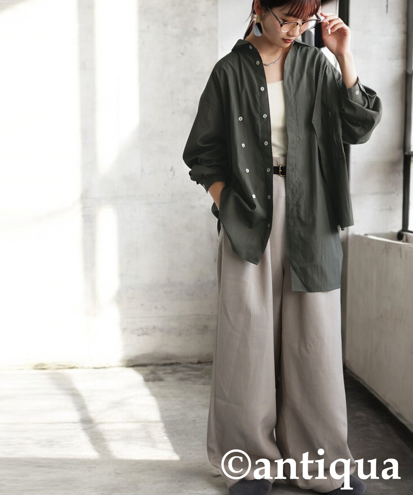 Stepped Shirt Ladies