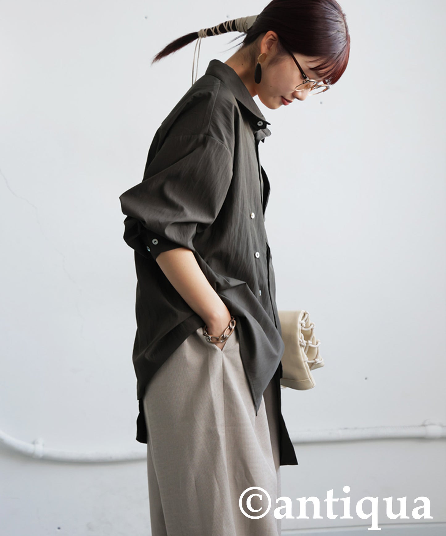 Stepped Shirt Ladies