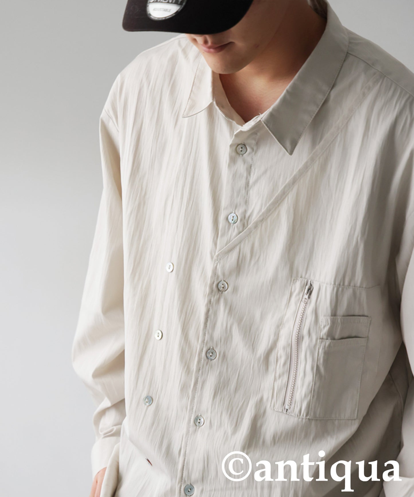 Stepped Shirt Men's