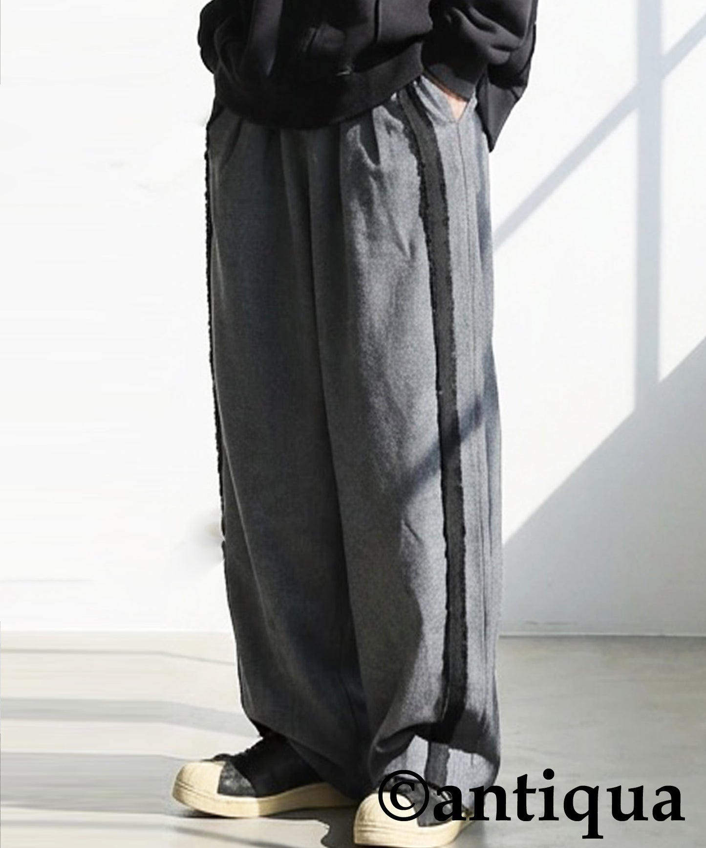Tape Line Wide Pants Men's