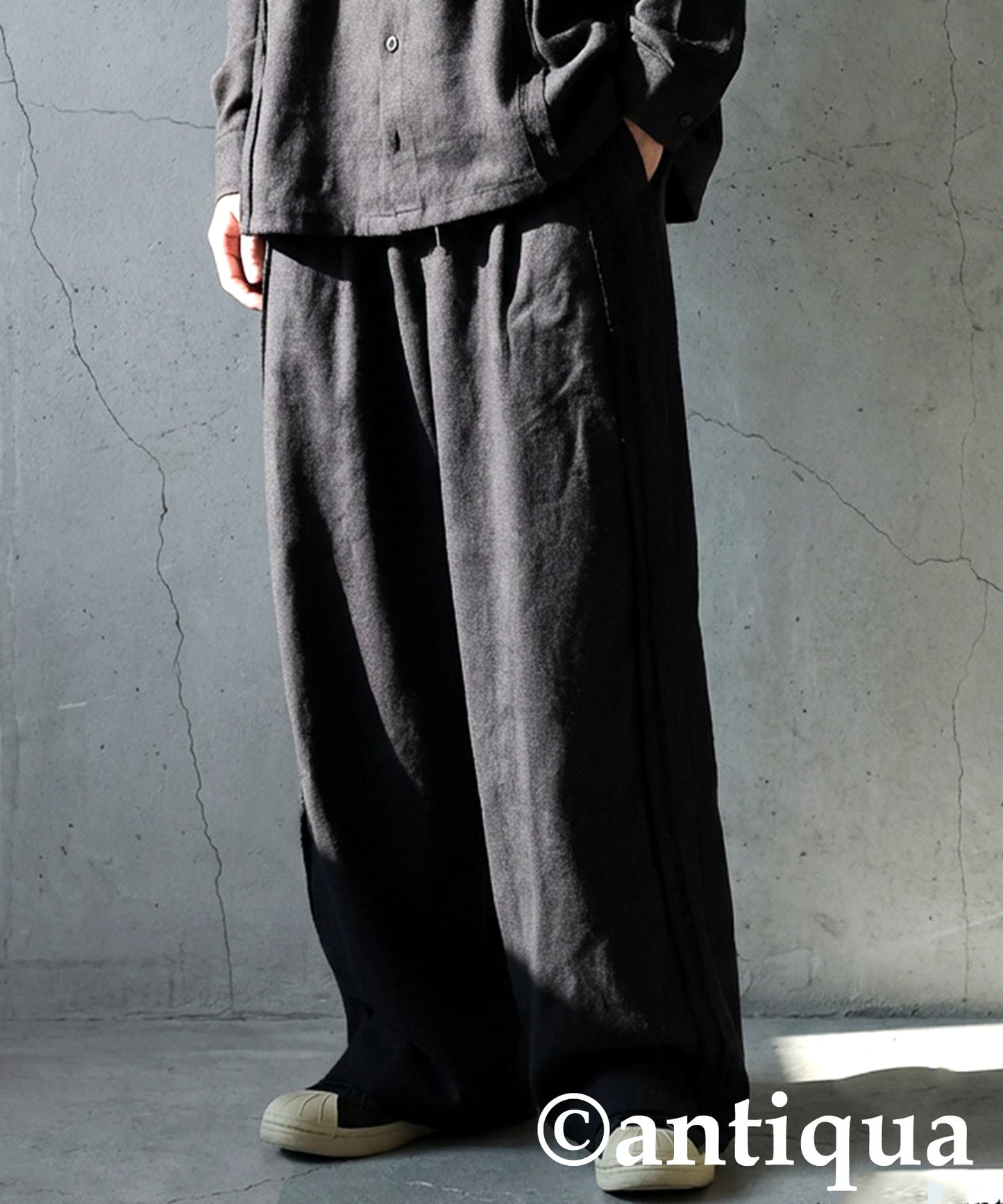 Tape Line Wide Pants Men's