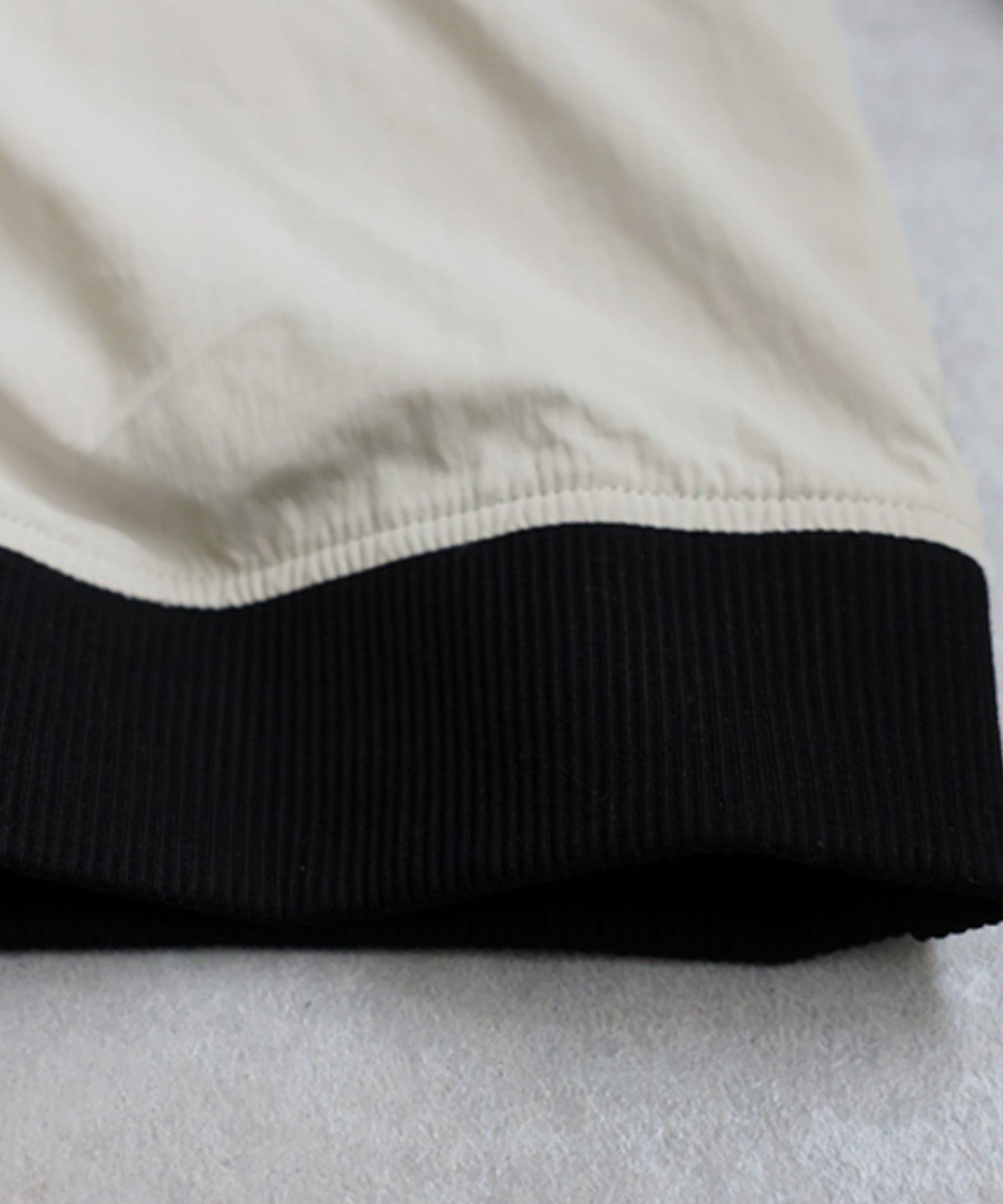 Diagonal Zip Color-Block Line Blouson Men's